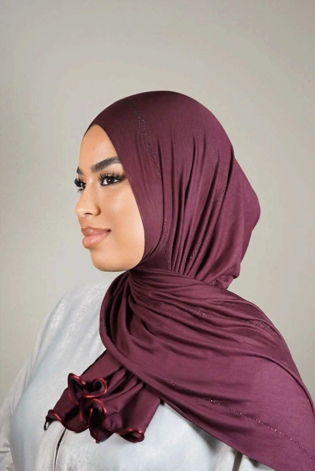 Diamond Jersey 3 - dark berry - Losyana.Shop