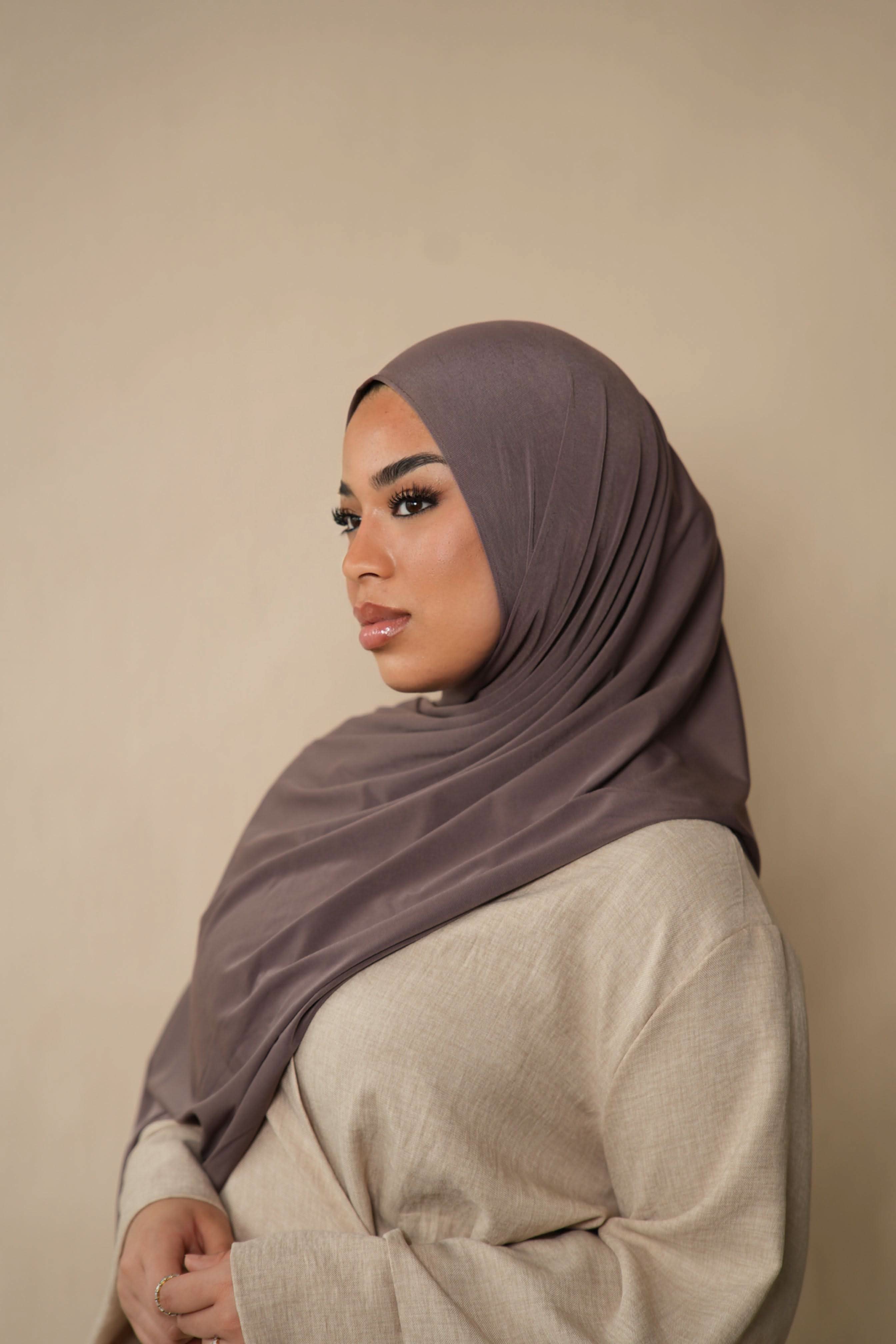 Premium Jersey to go - mocca brown - Losyana.Shop