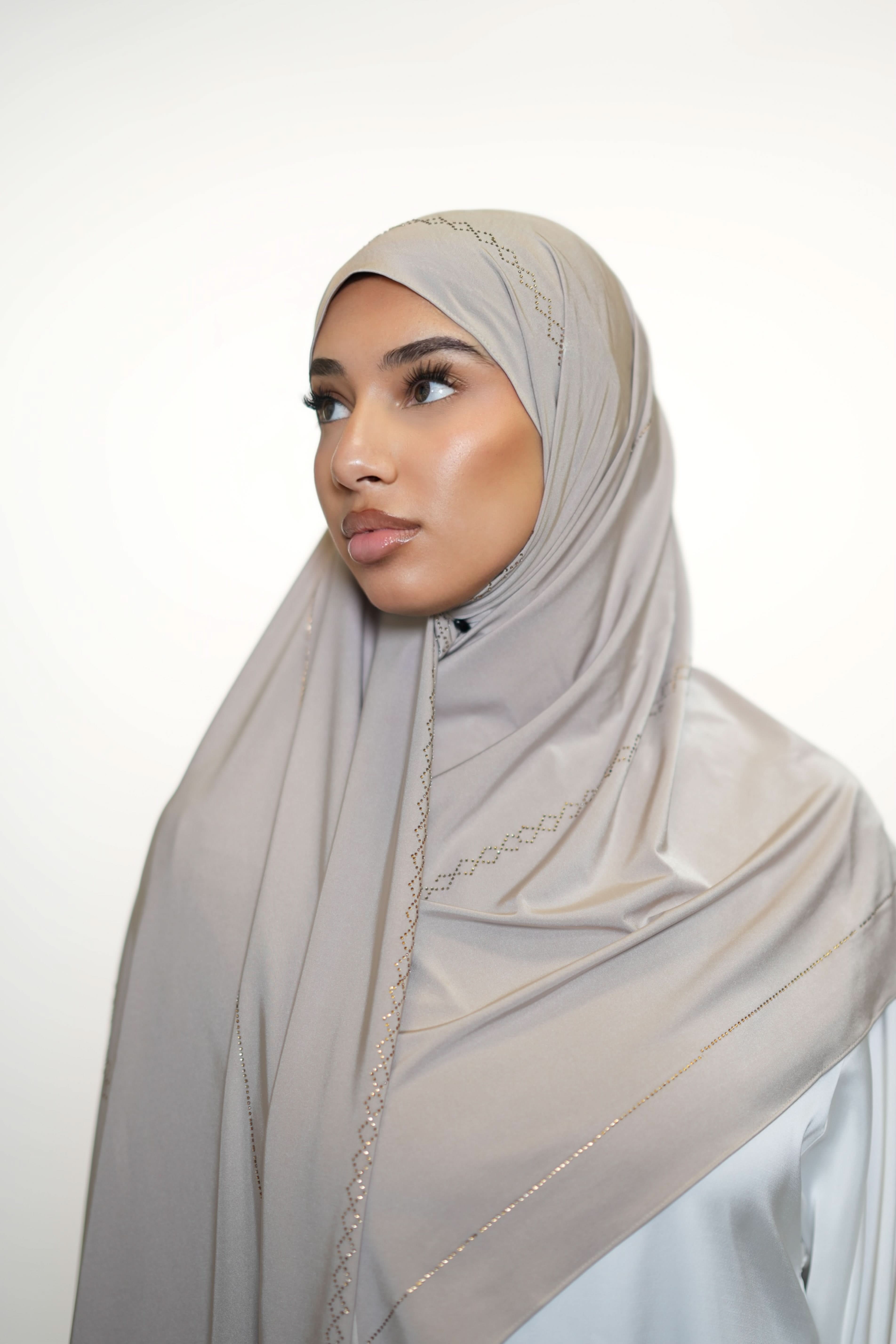 Diamond Satin premium Jersey - bone - Losyana.Shop