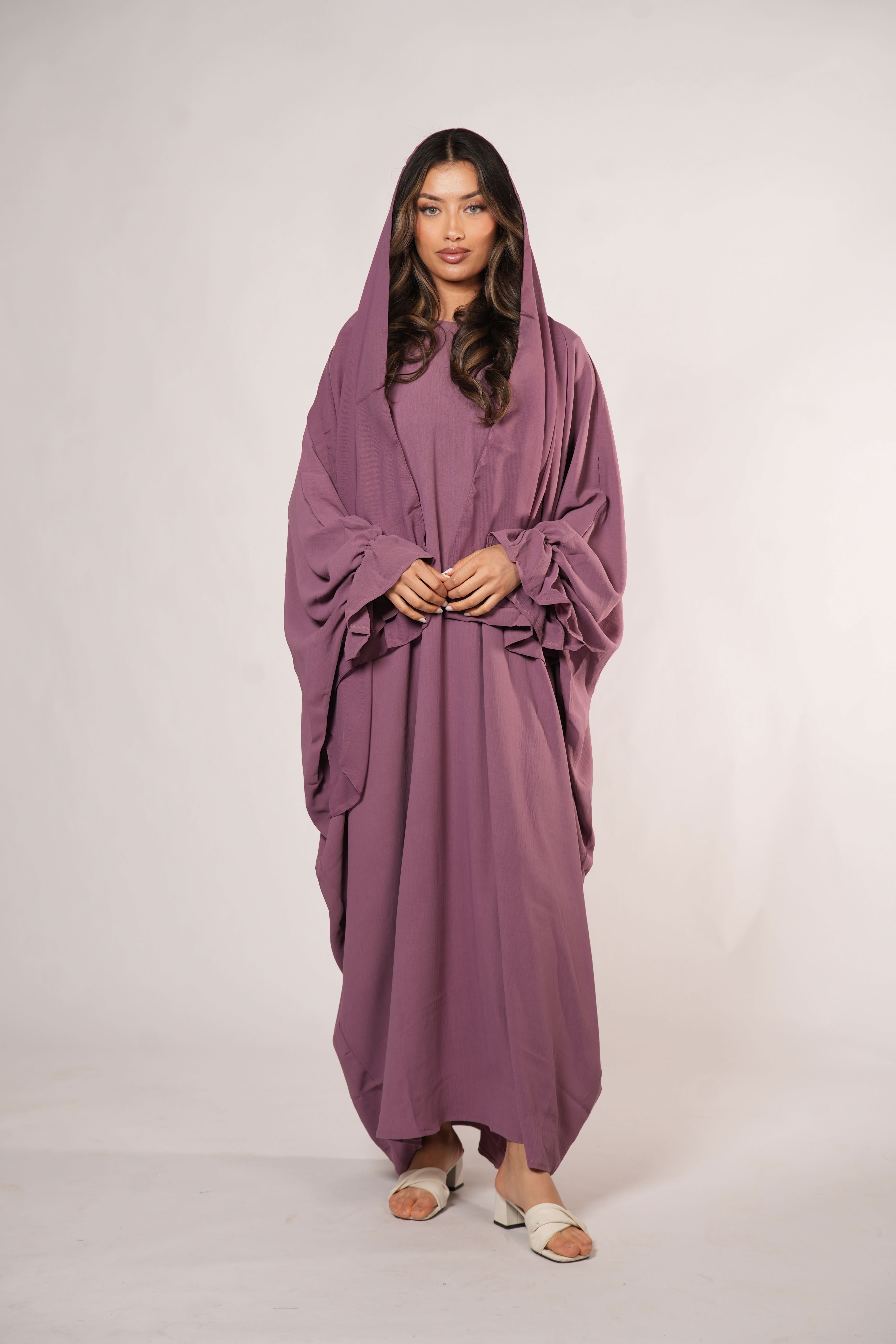 Jazz Abaya - pink - Losyana.Shop