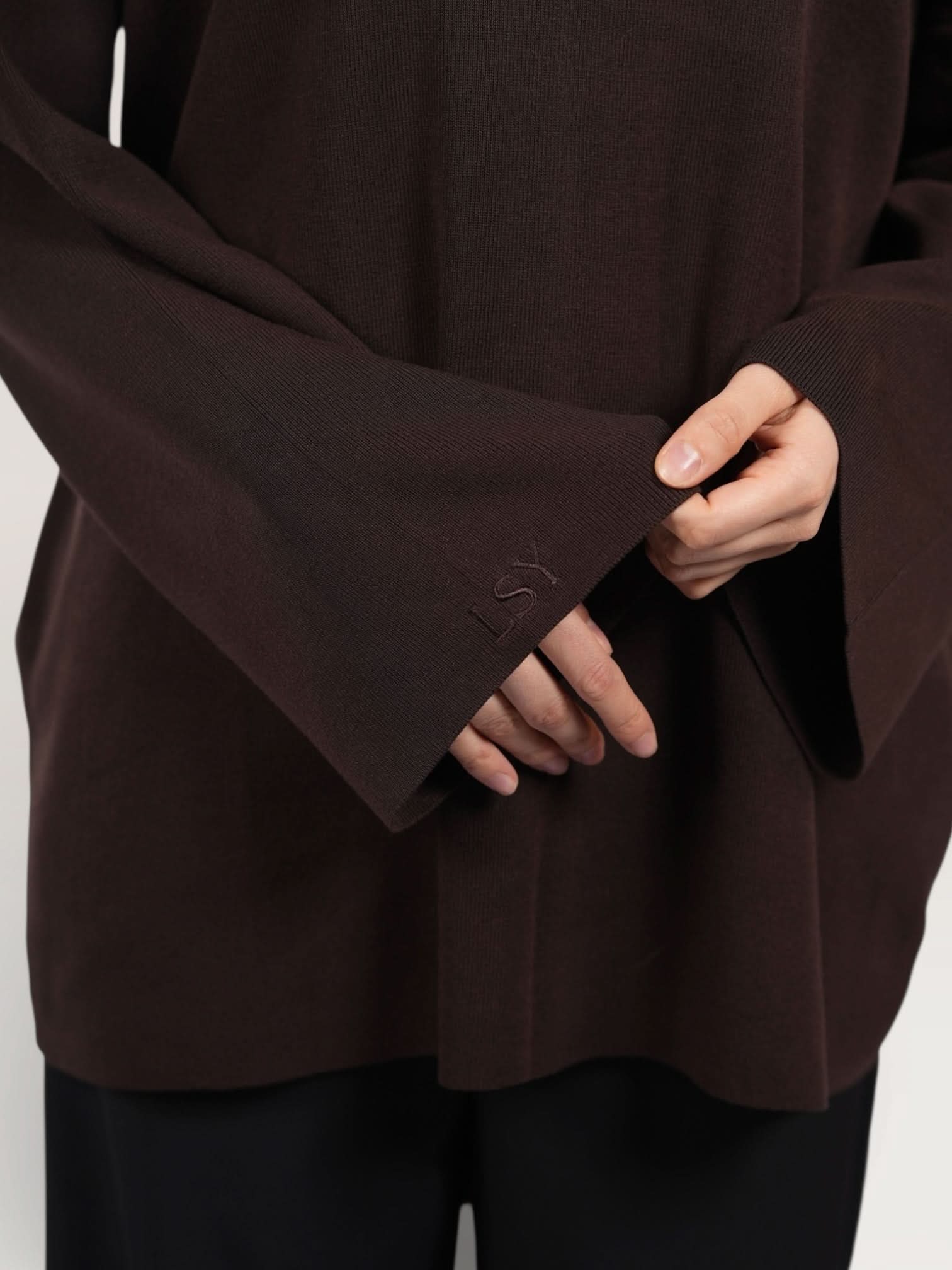 luxury knit - espresso - Losyana.Shop