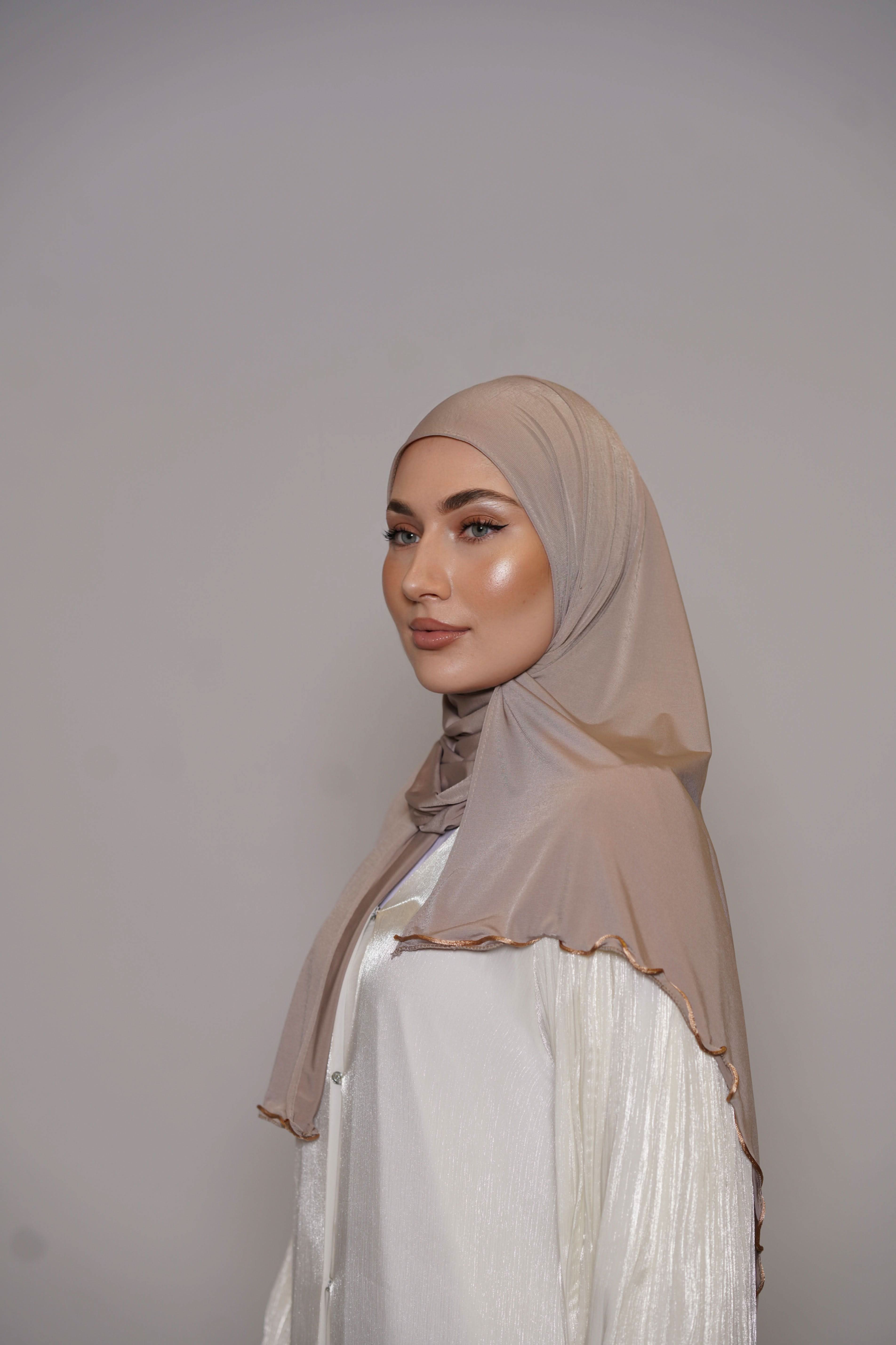Premium Jersey Line - dark beige - Losyana.Shop