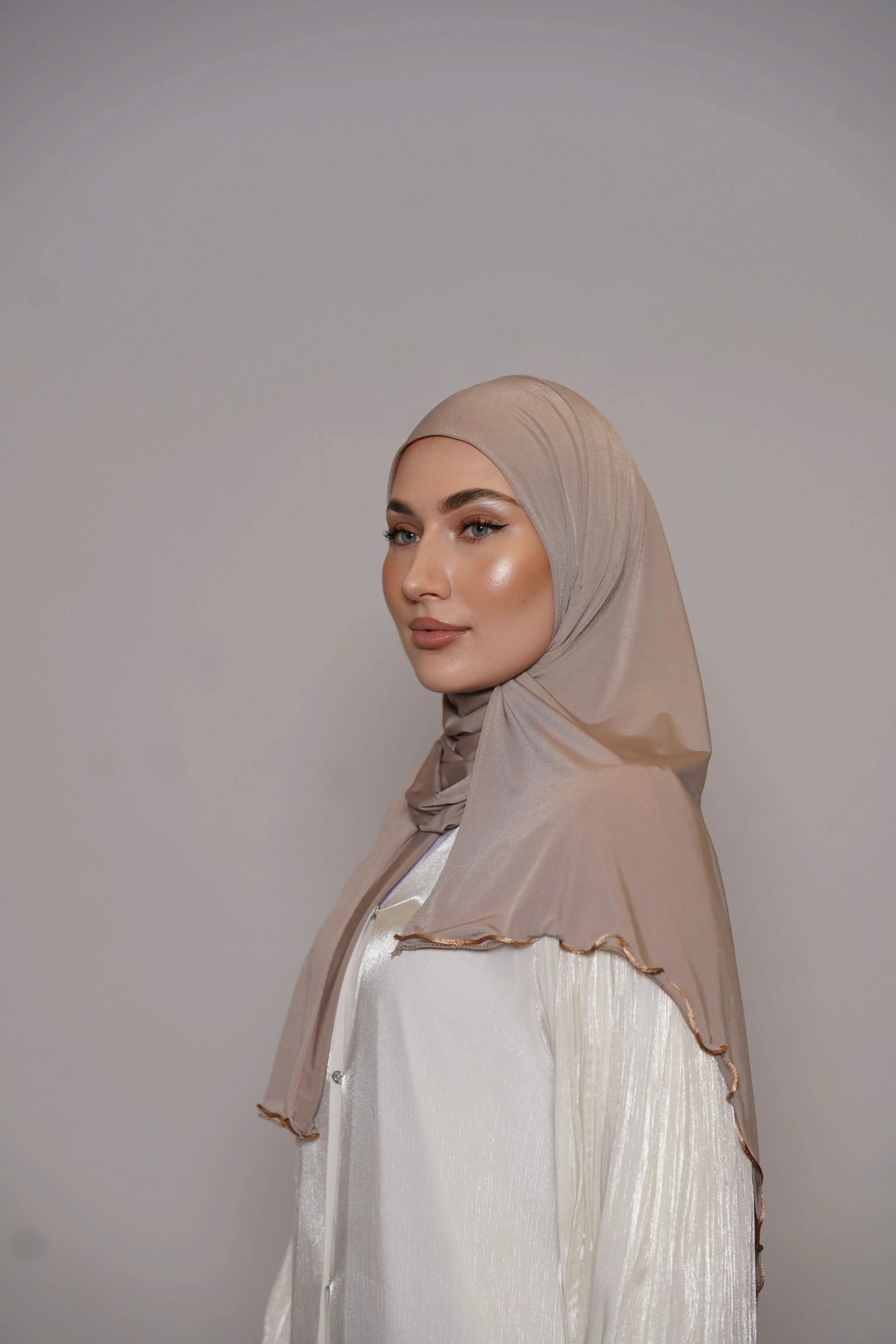 Premium Jersey Line - dark beige - Losyana.Shop