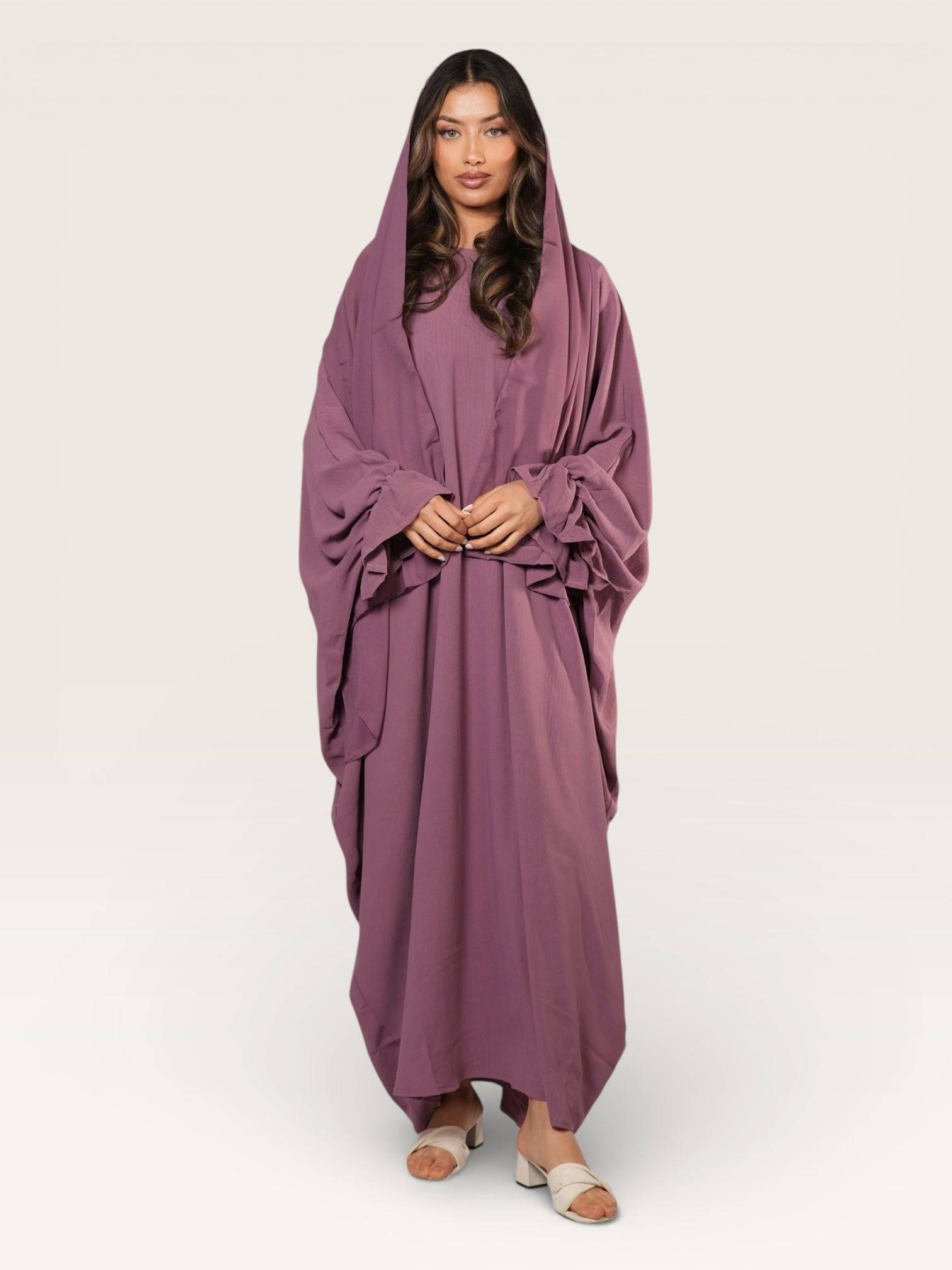 Jazz Abaya - pink - Losyana.Shop