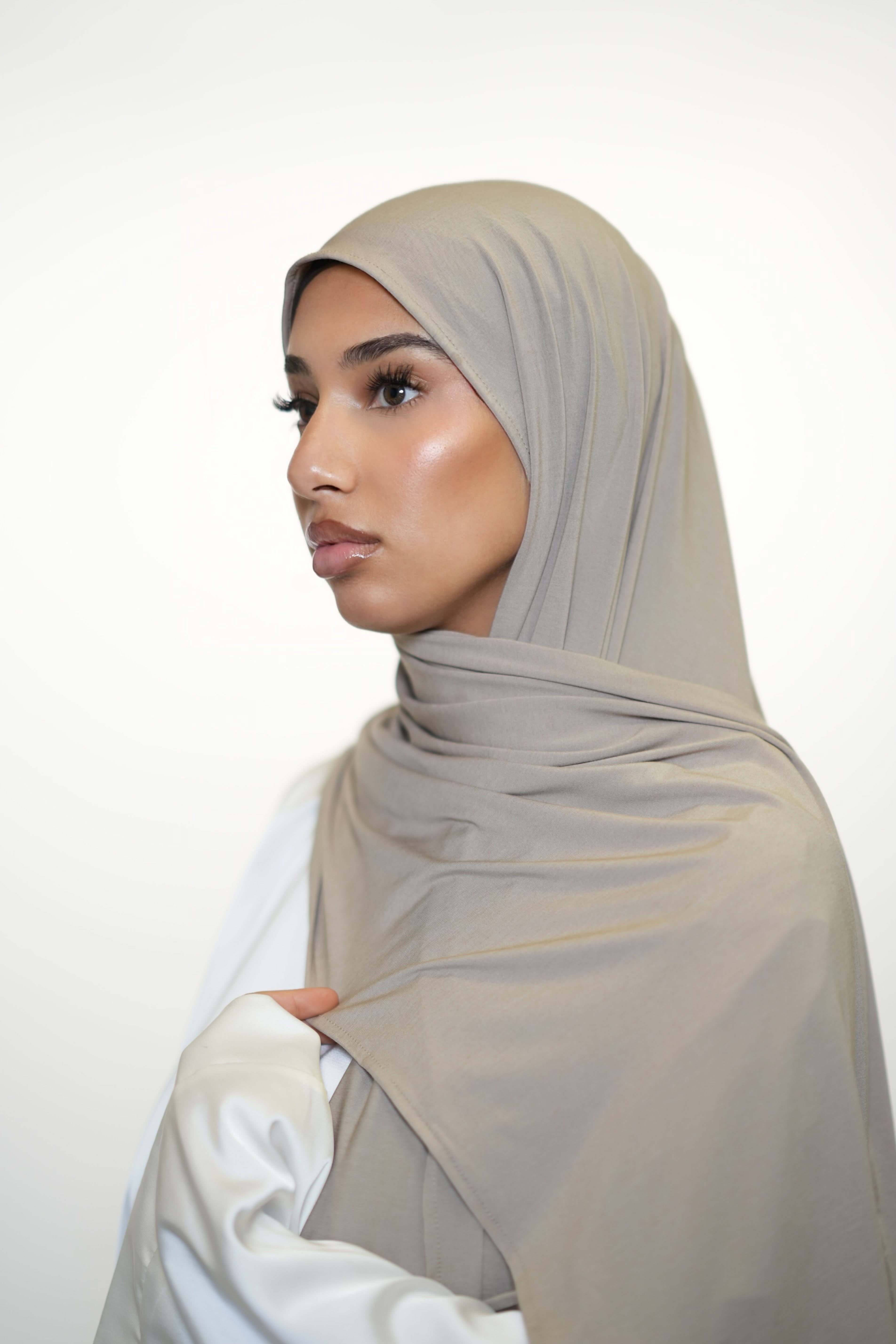 Premium Jersey - almond beige - Losyana.Shop