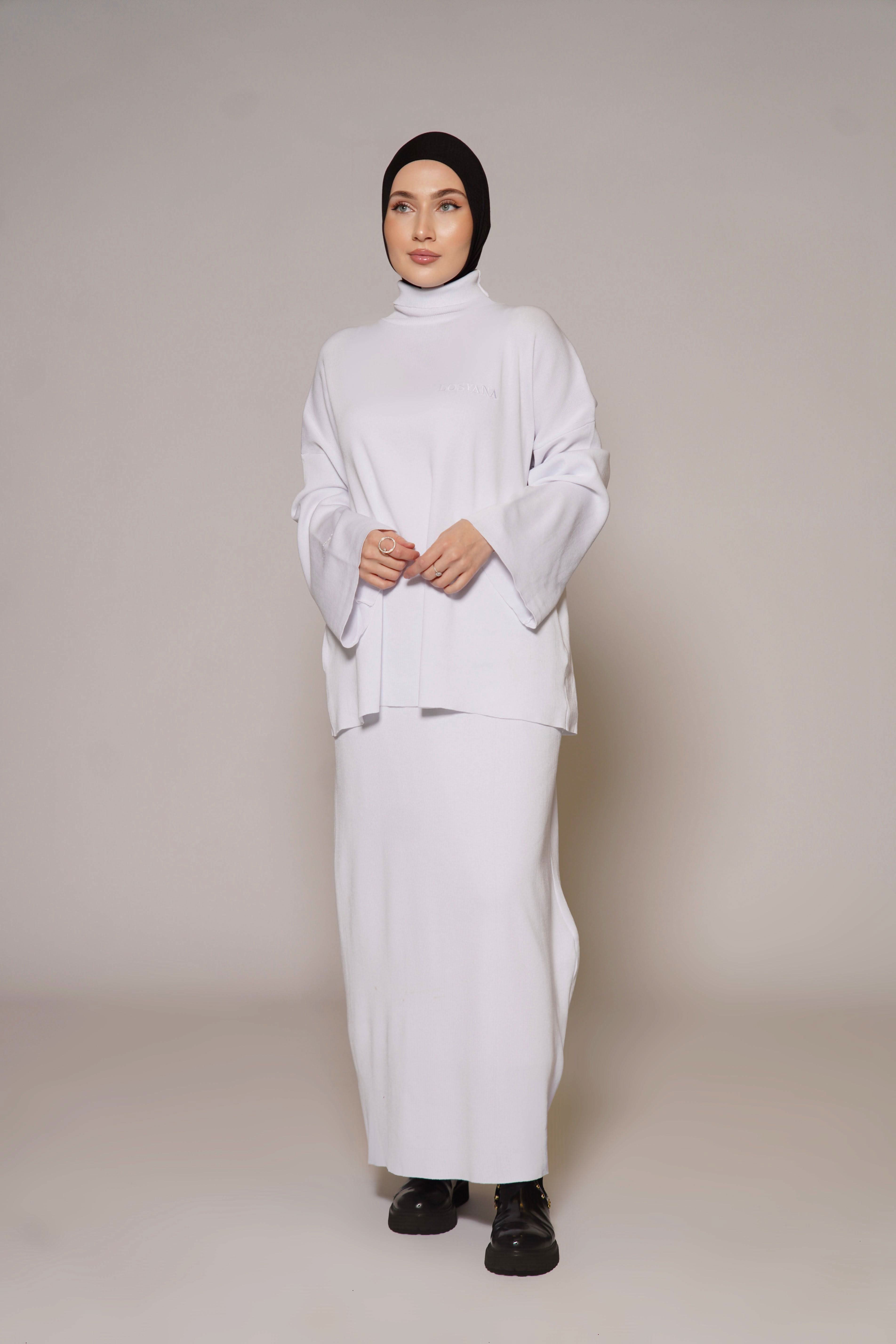Luxury Cotton Set - White - Losyana.Shop