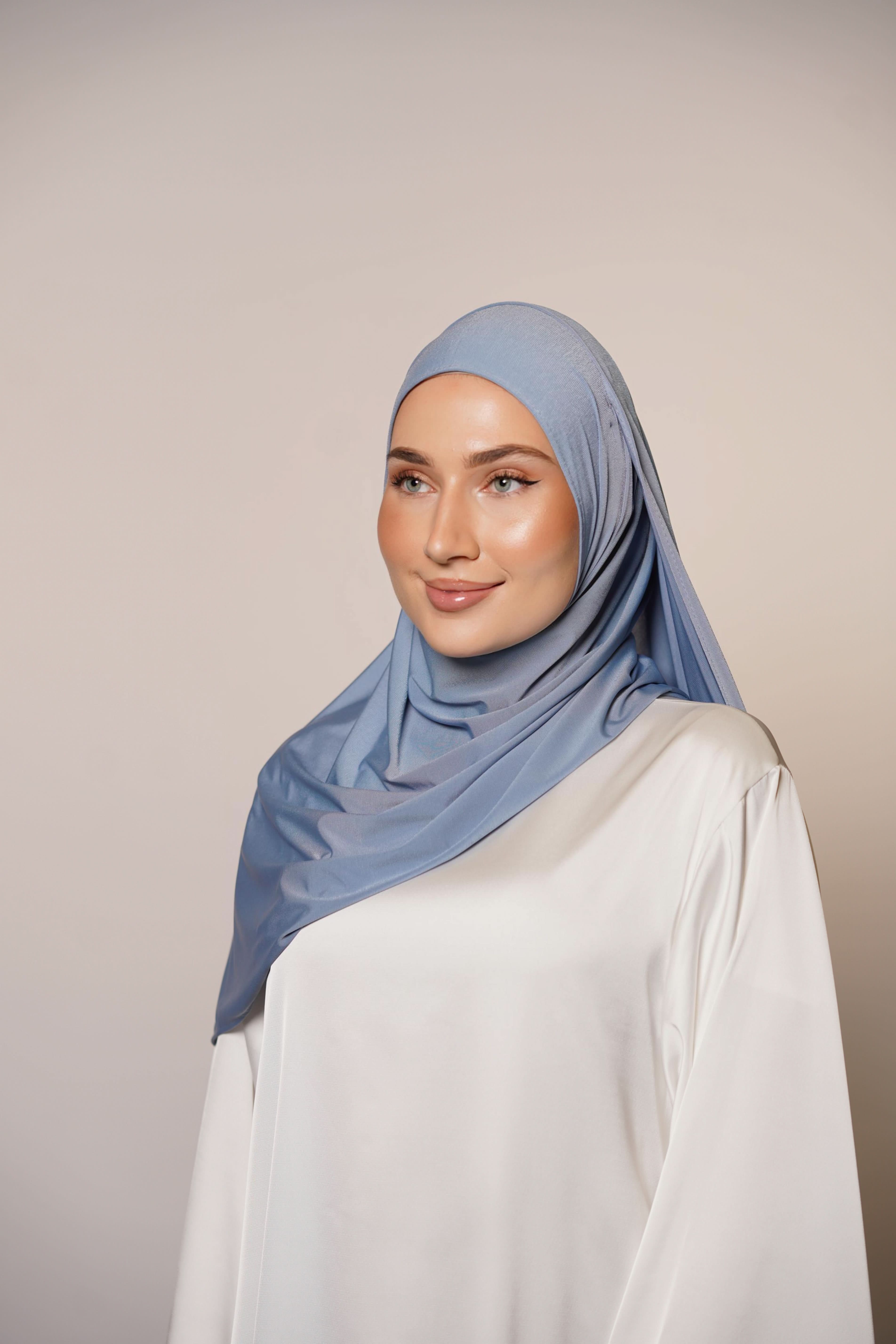 Satin Premium Jersey - ocean - Losyana.Shop