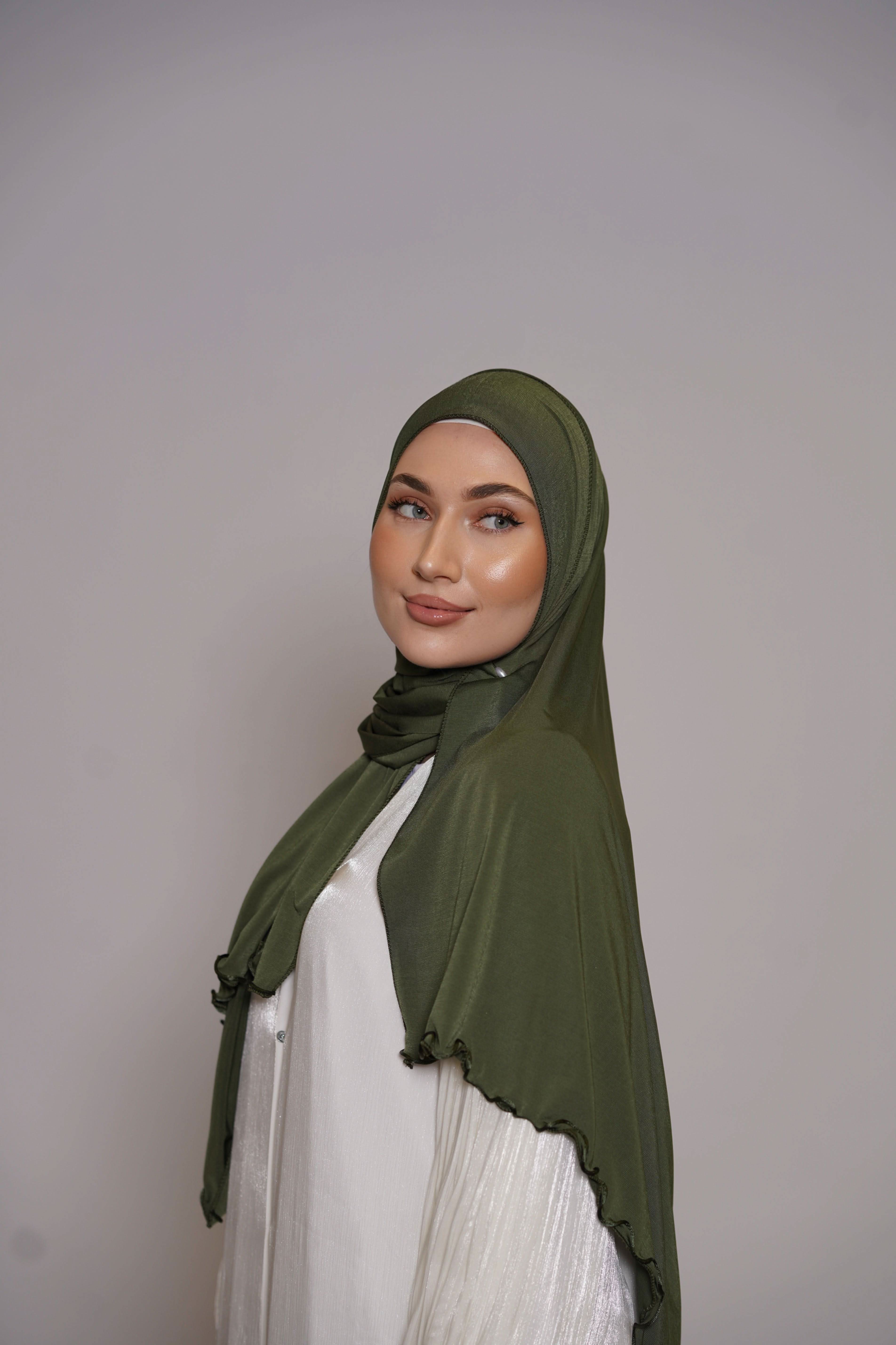 Premium Jersey Line - army green - Losyana.Shop