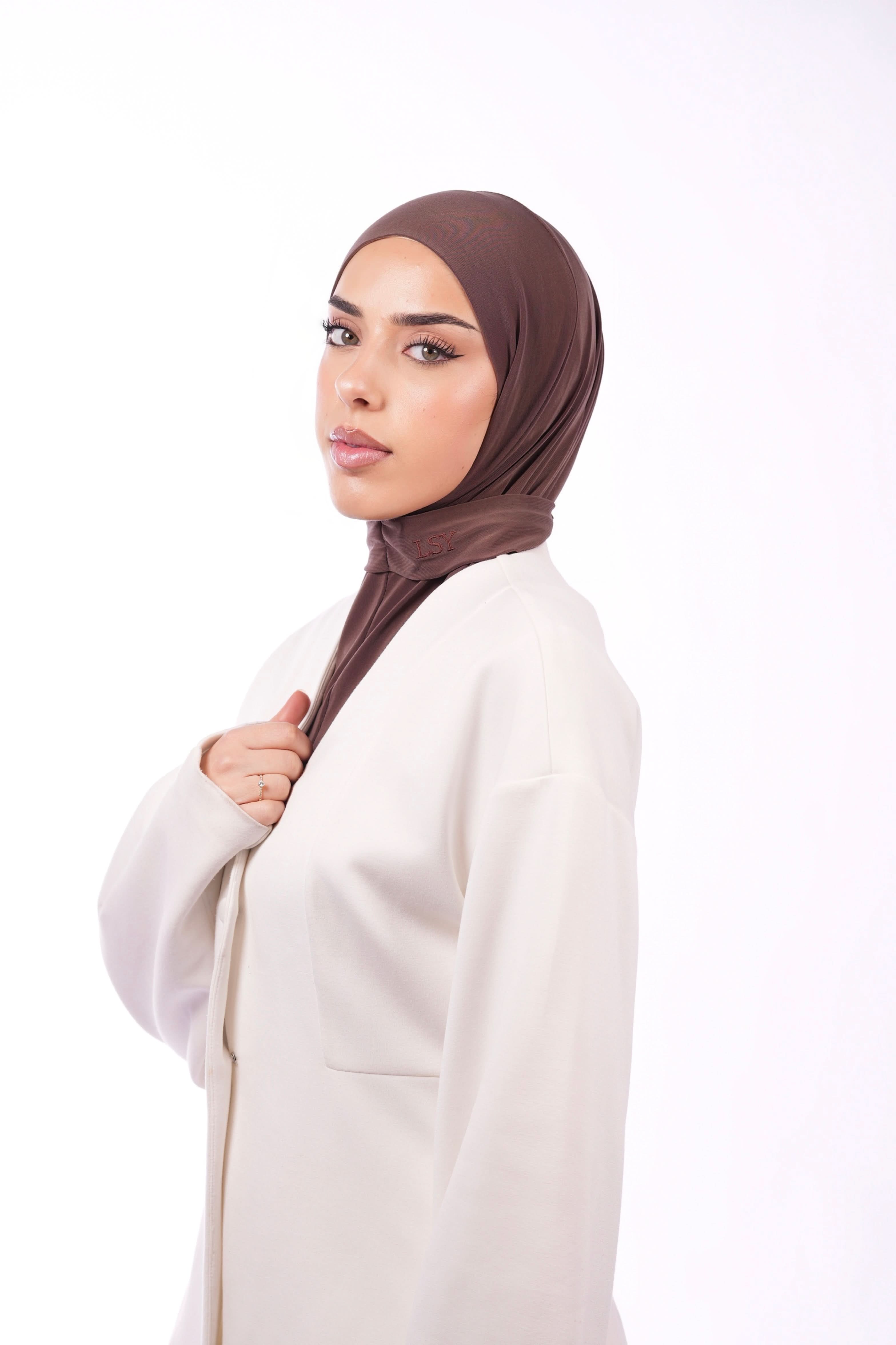 Instant Hijab - cappuccino - Losyana.Shop