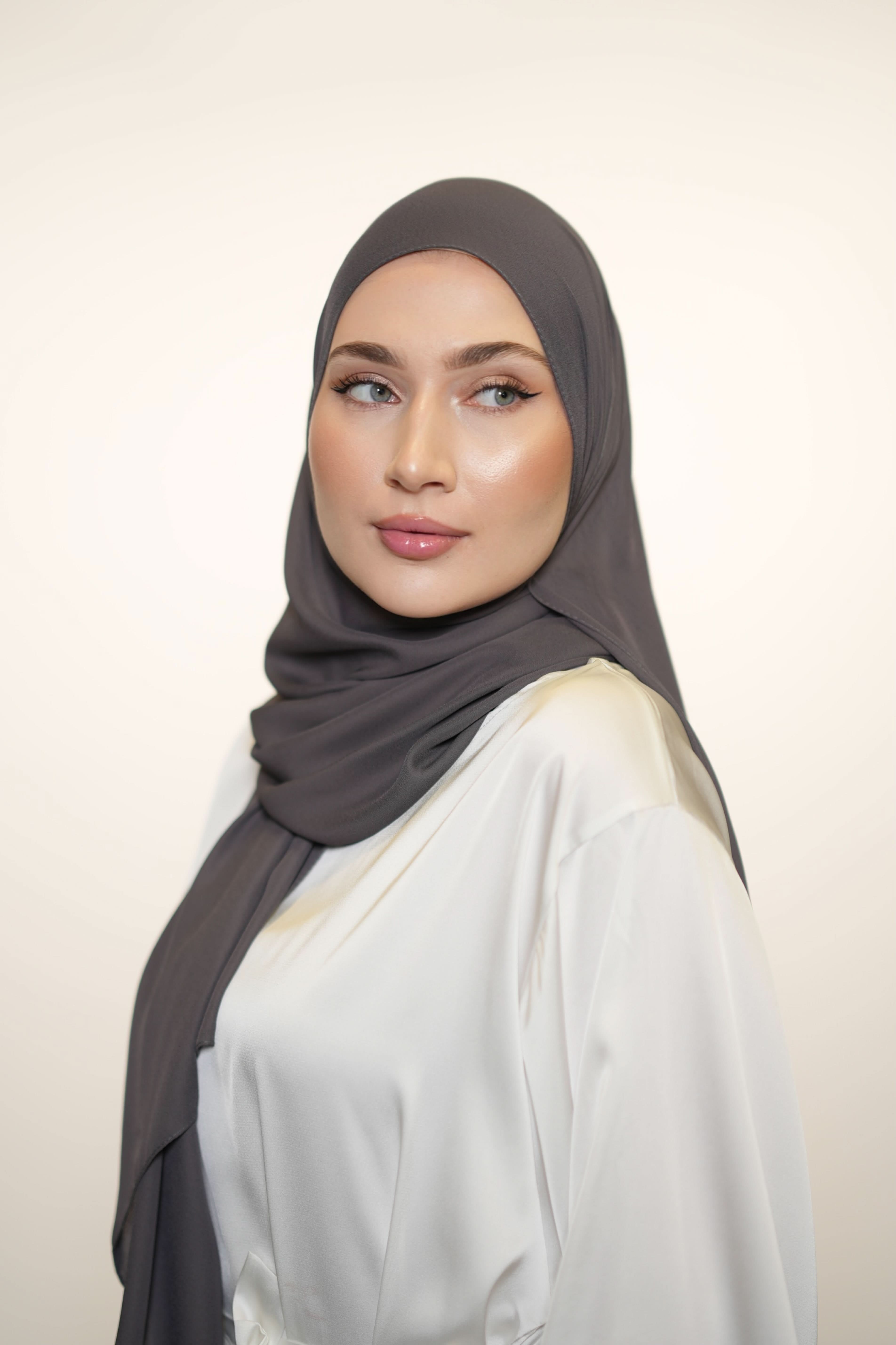 Crepe - dark grey - Losyana.Shop