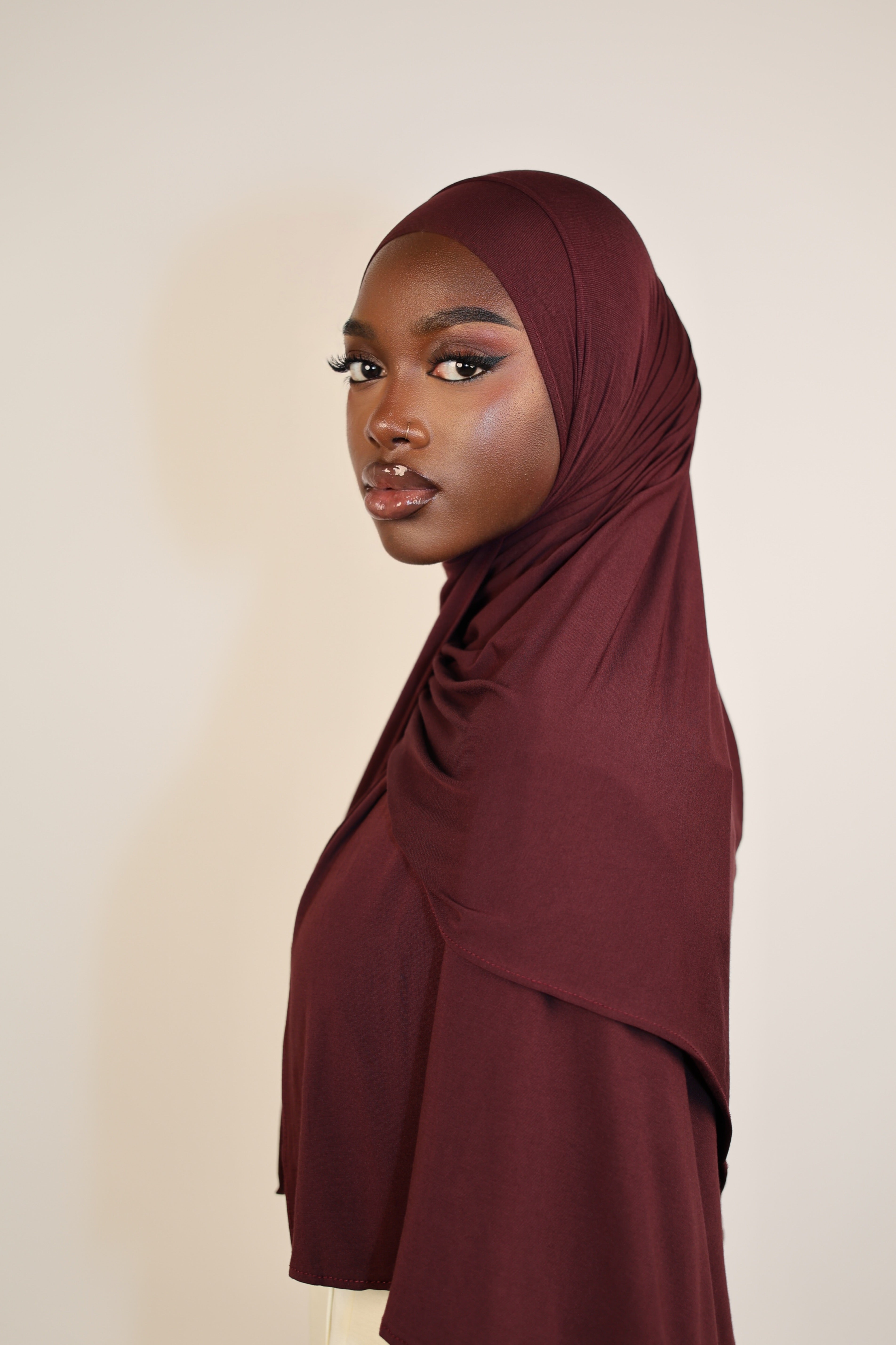 Vela Jersey - burgundy