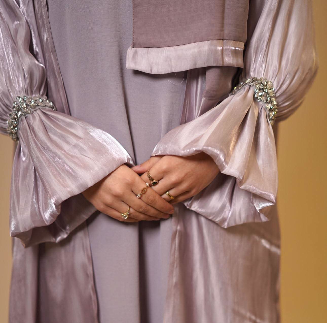 Emirate abaya - lavendel - Losyana.Shop