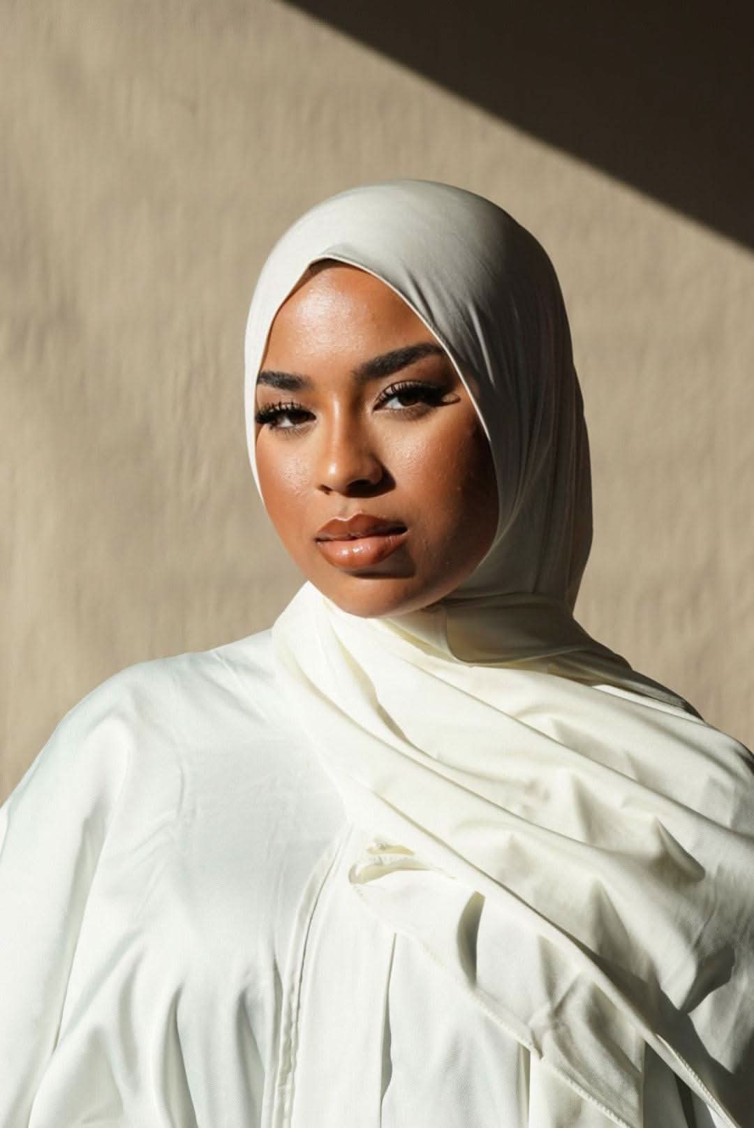 Satin Premium Jersey - off white - Losyana.Shop