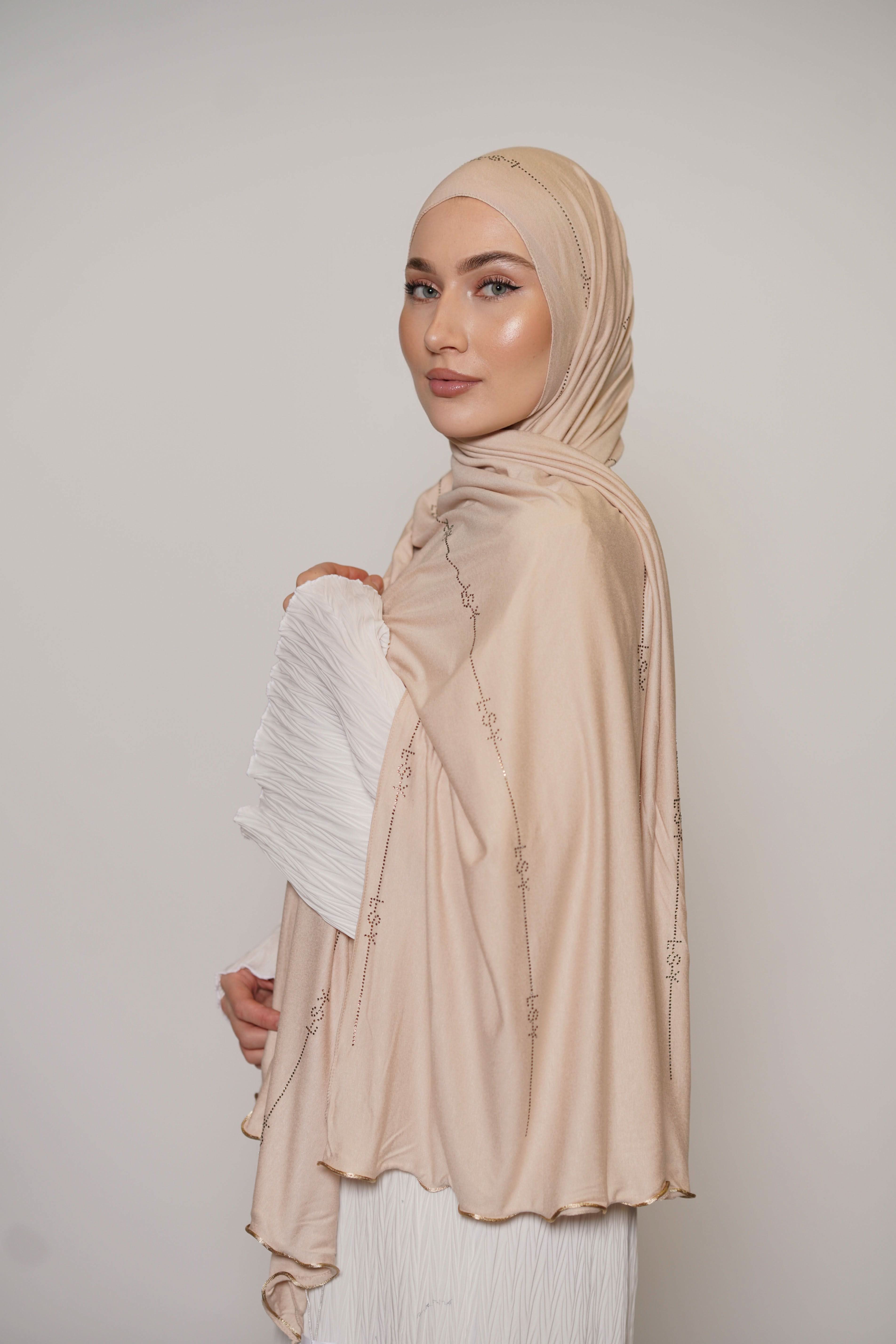 LSY Diamond Jersey - beige - Losyana.Shop