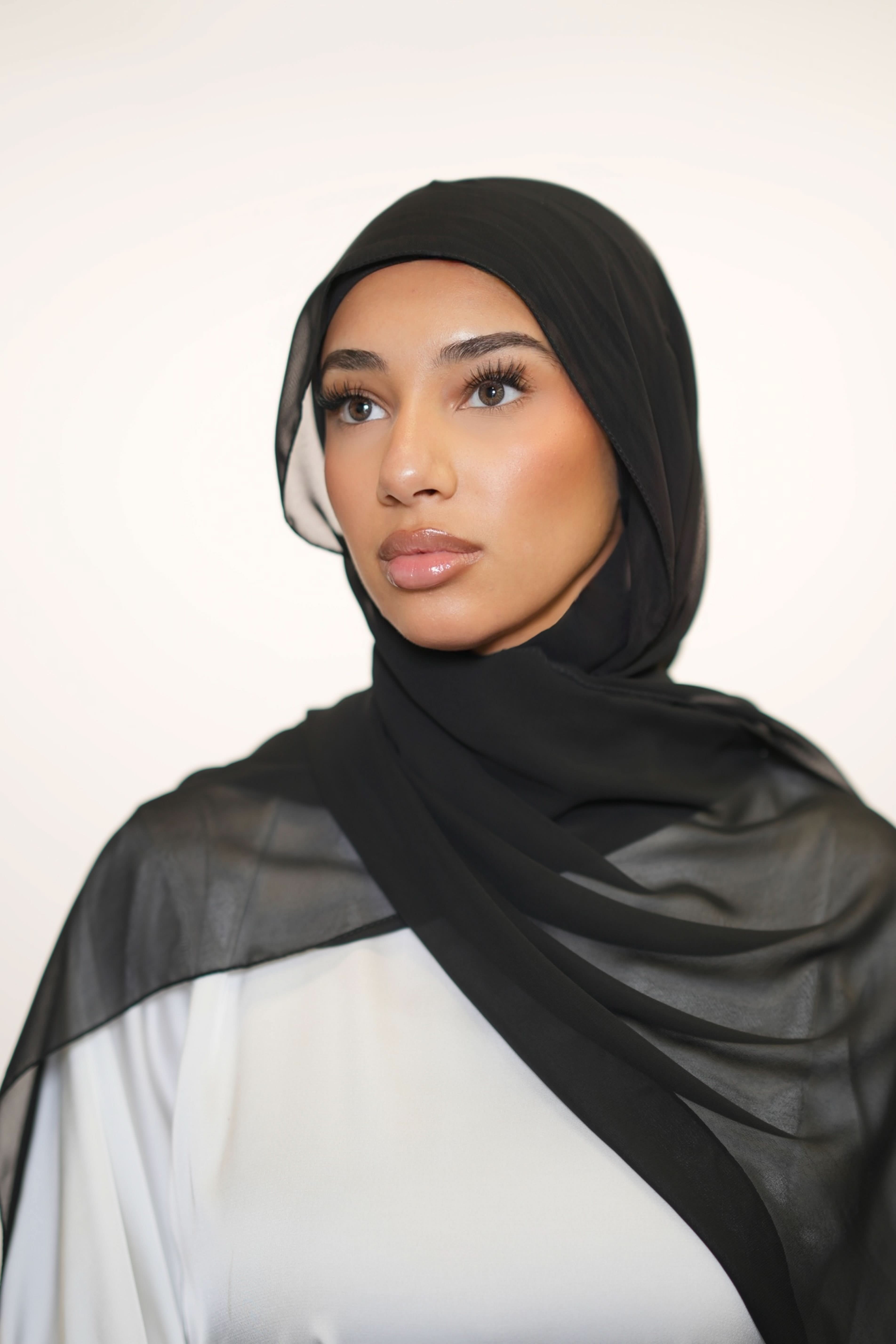 Chiffon - Black - Losyana.Shop