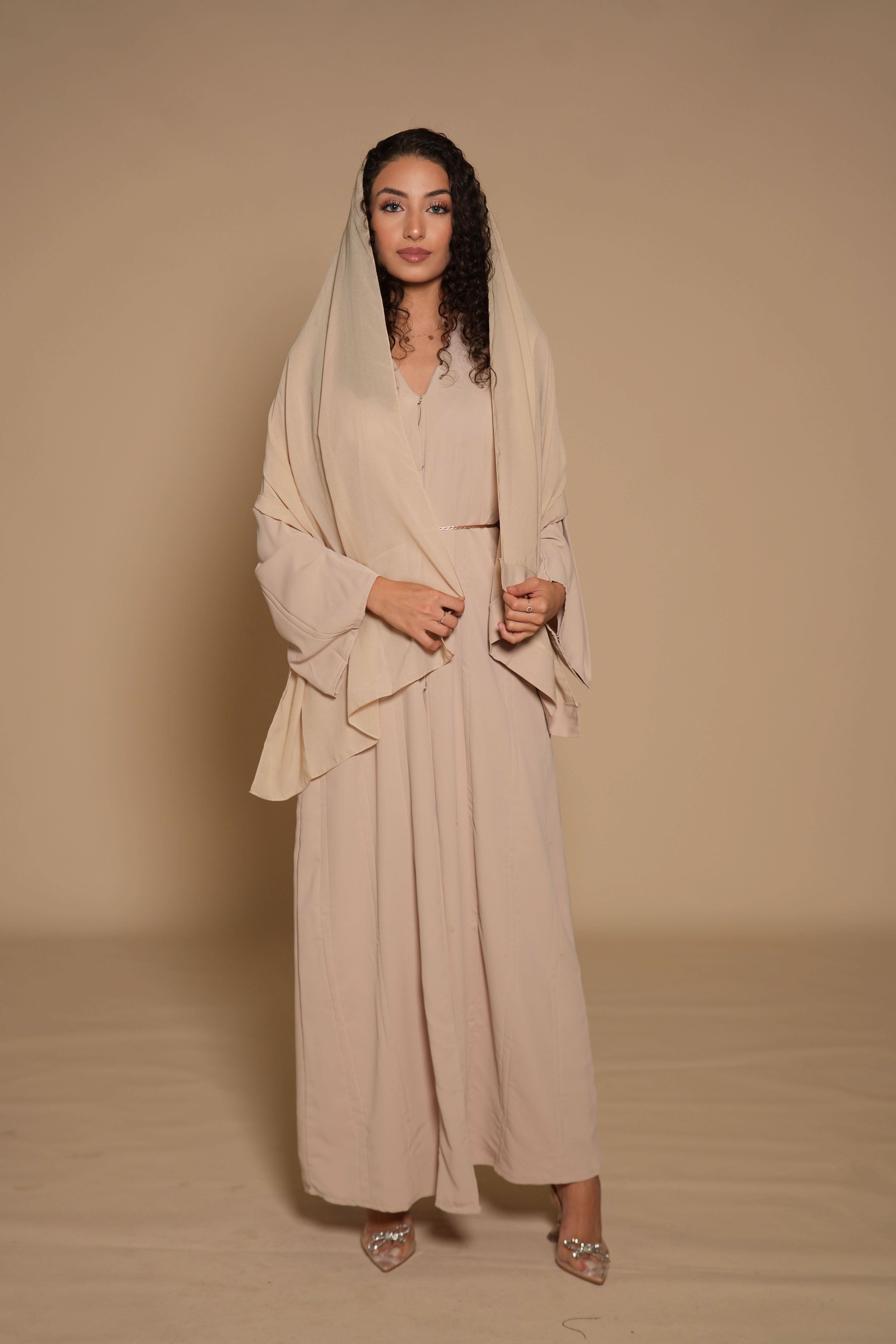 Kimono/Abaya - light beige - Losyana.Shop