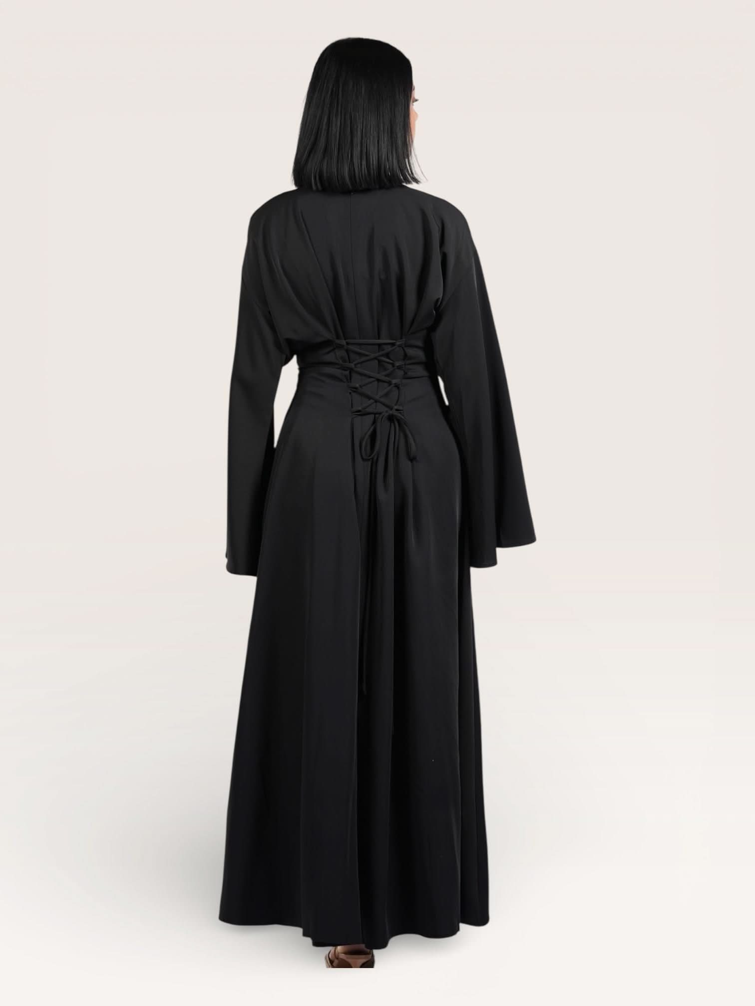 the corset dress - black - Losyana.Shop