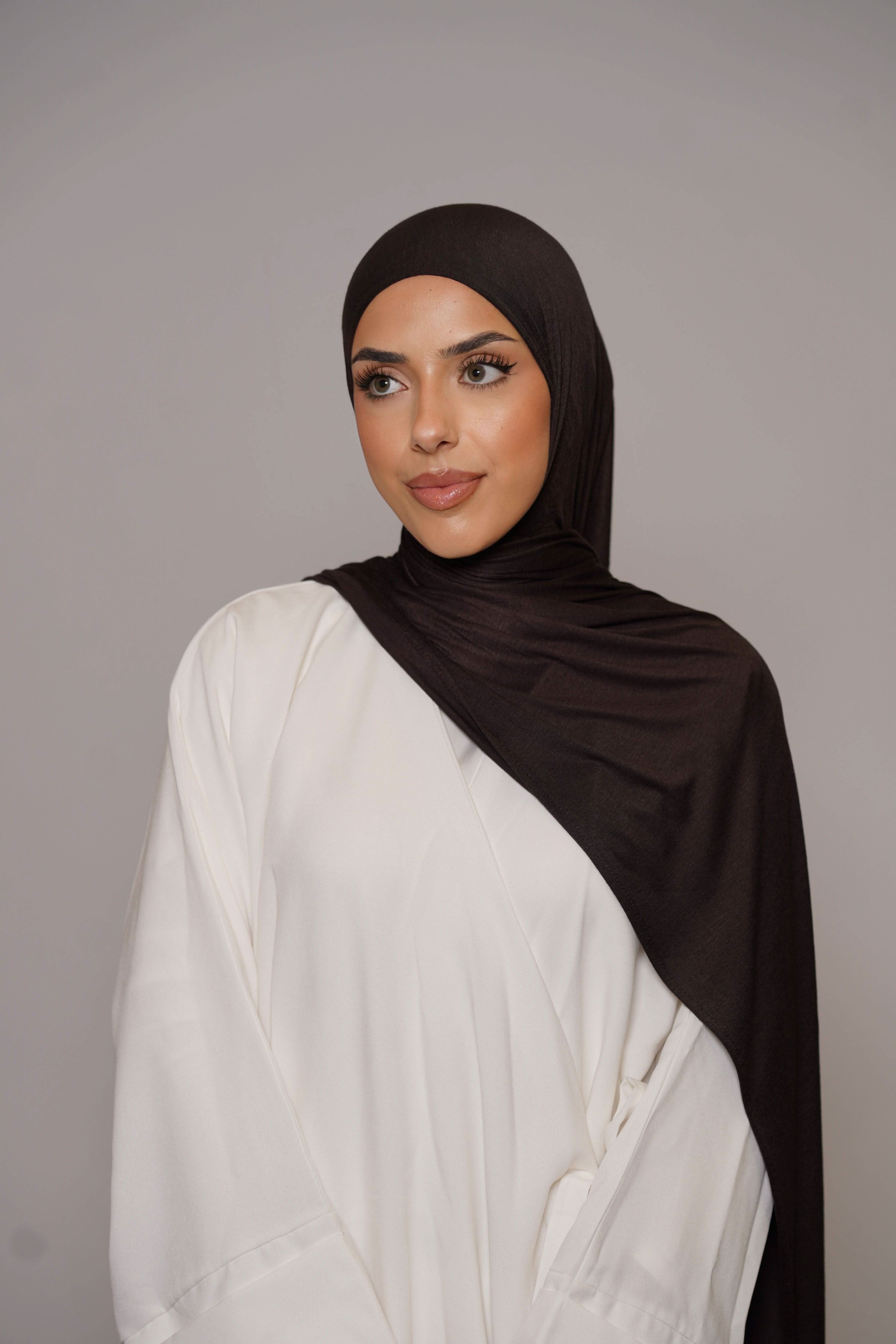 Bamboo Jersey - dark chocolate - Losyana.Shop