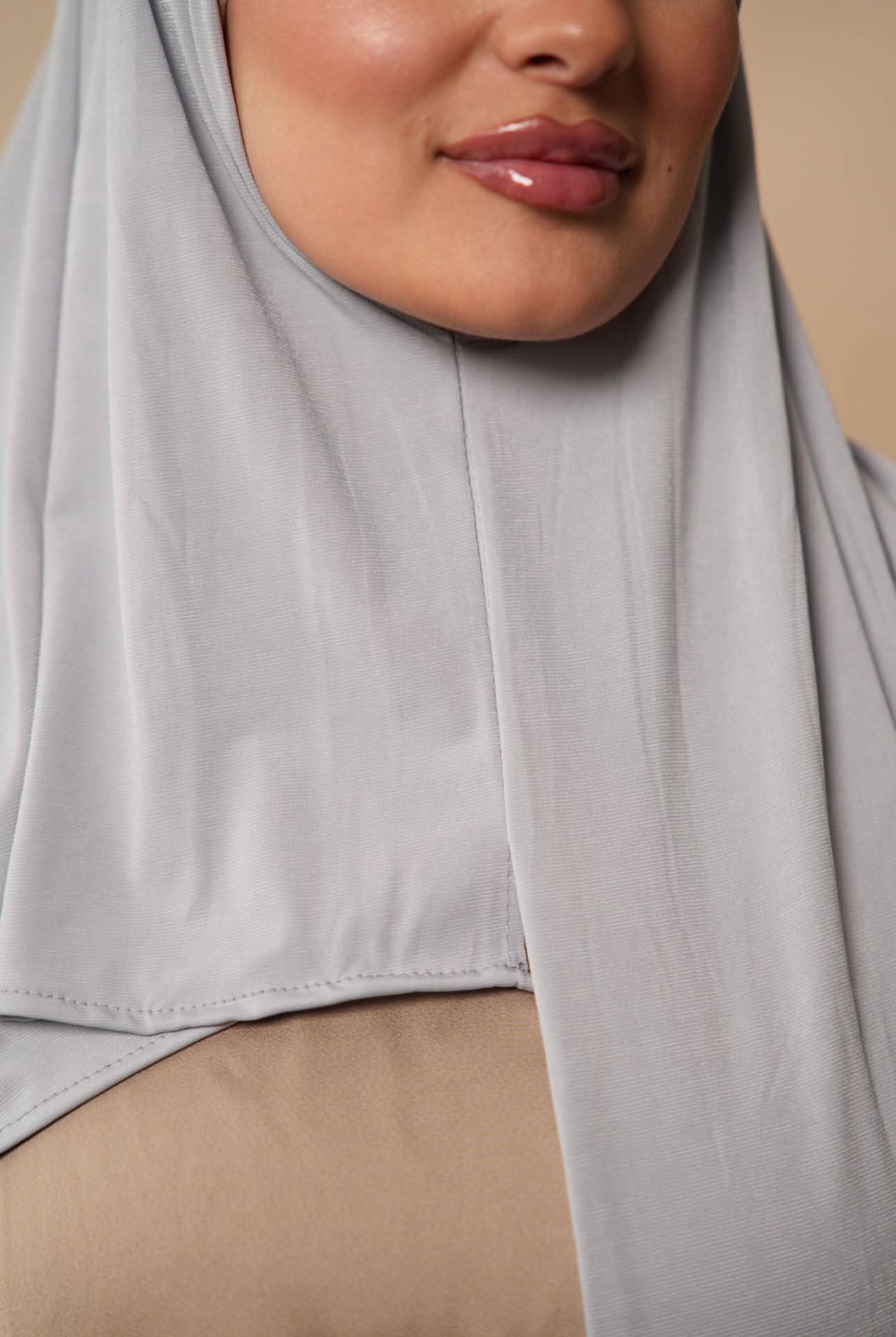 Premium Jersey to go - light silver - Losyana.Shop