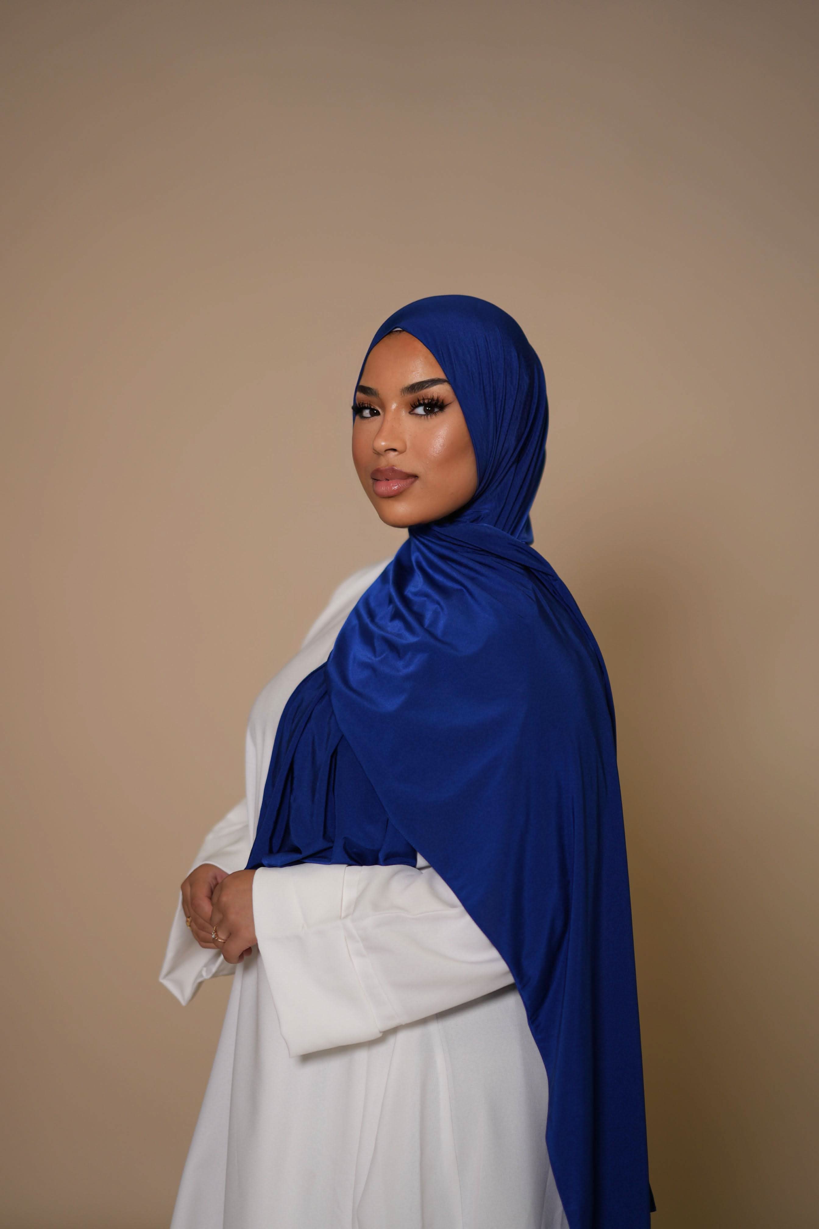 Satin Premium Jersey - royal blue - Losyana.Shop