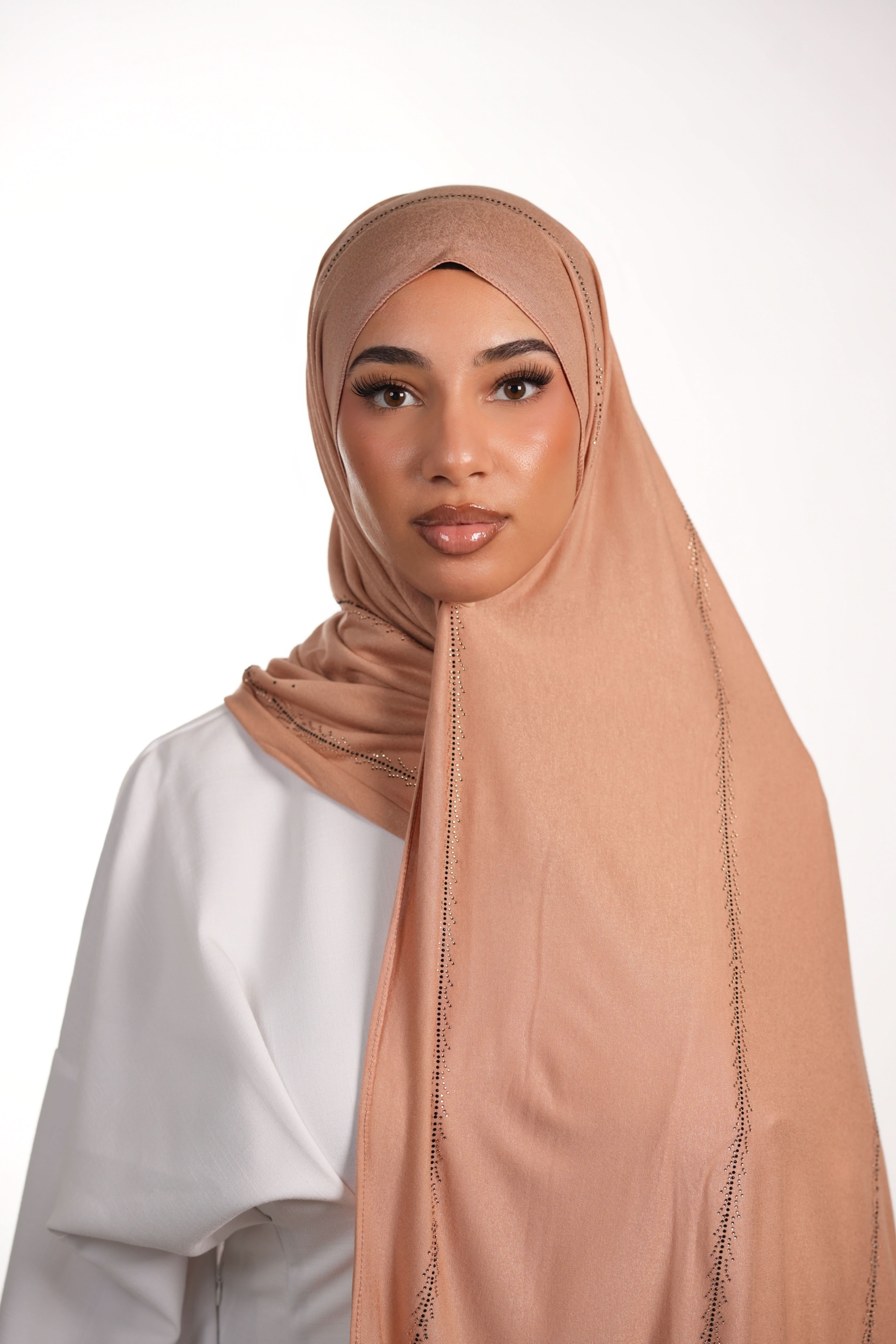 Diamond Jersey 1 - peach - Losyana.Shop