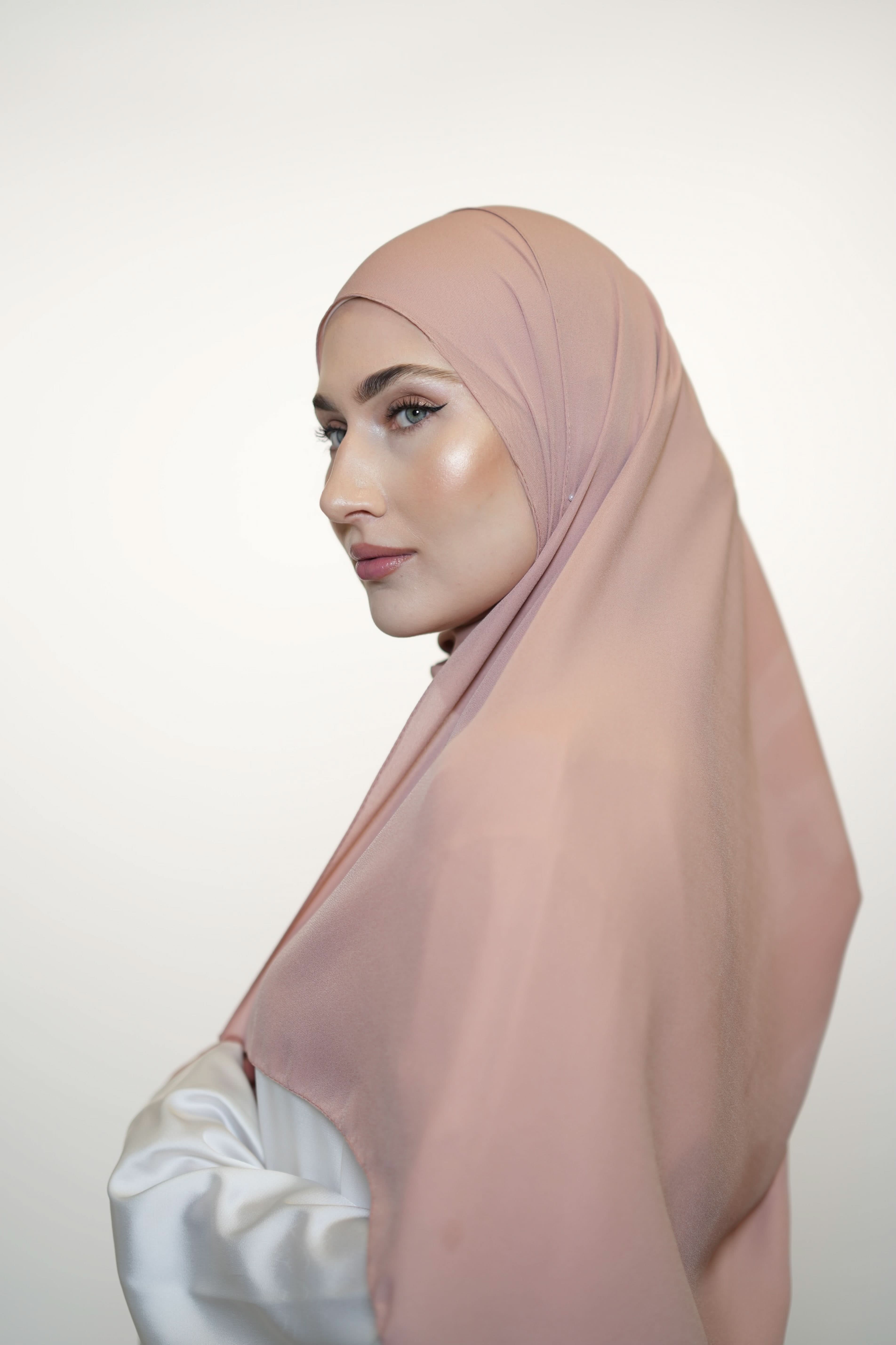 Crepe - dusty rose - Losyana.Shop