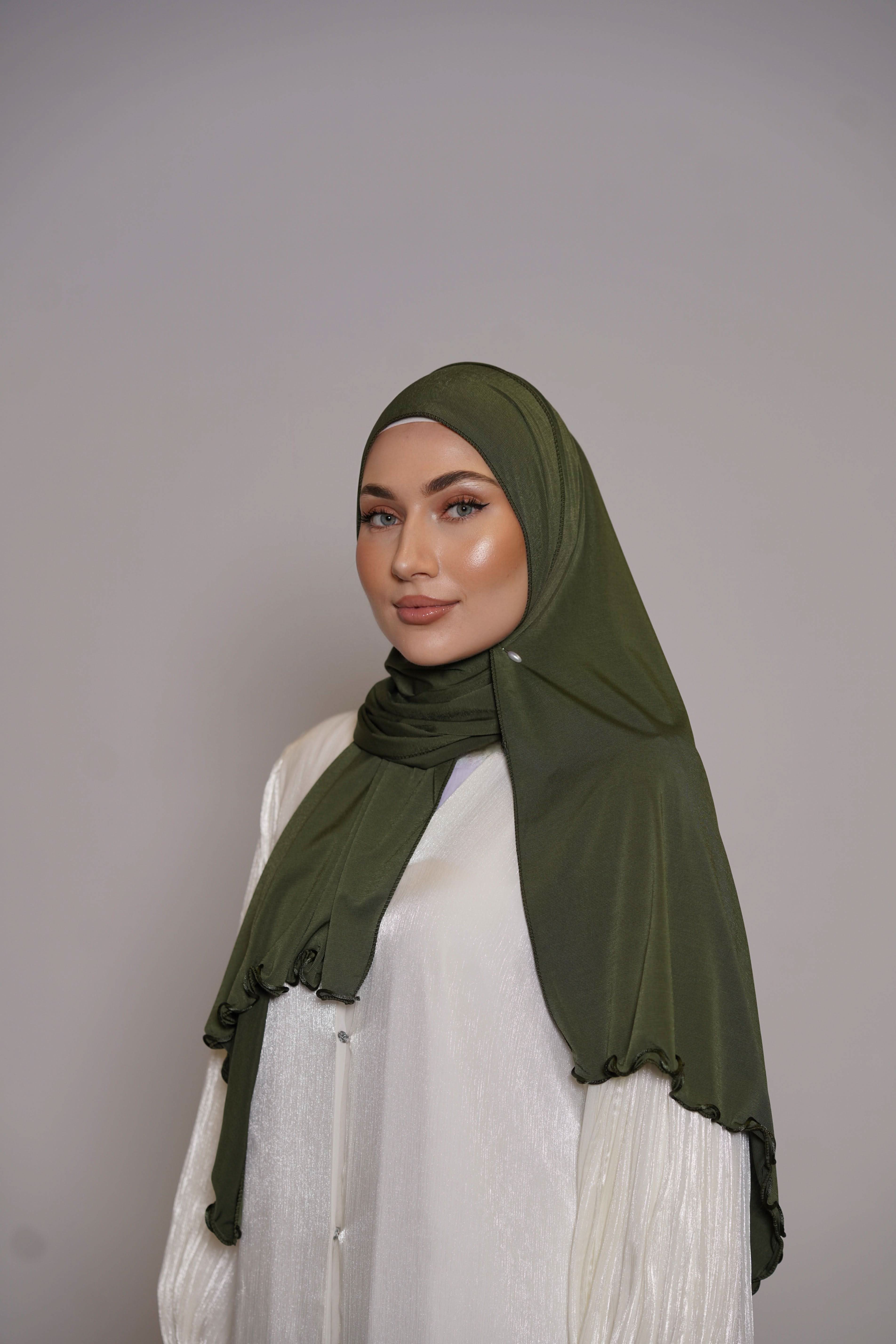 Premium Jersey Line - army green - Losyana.Shop