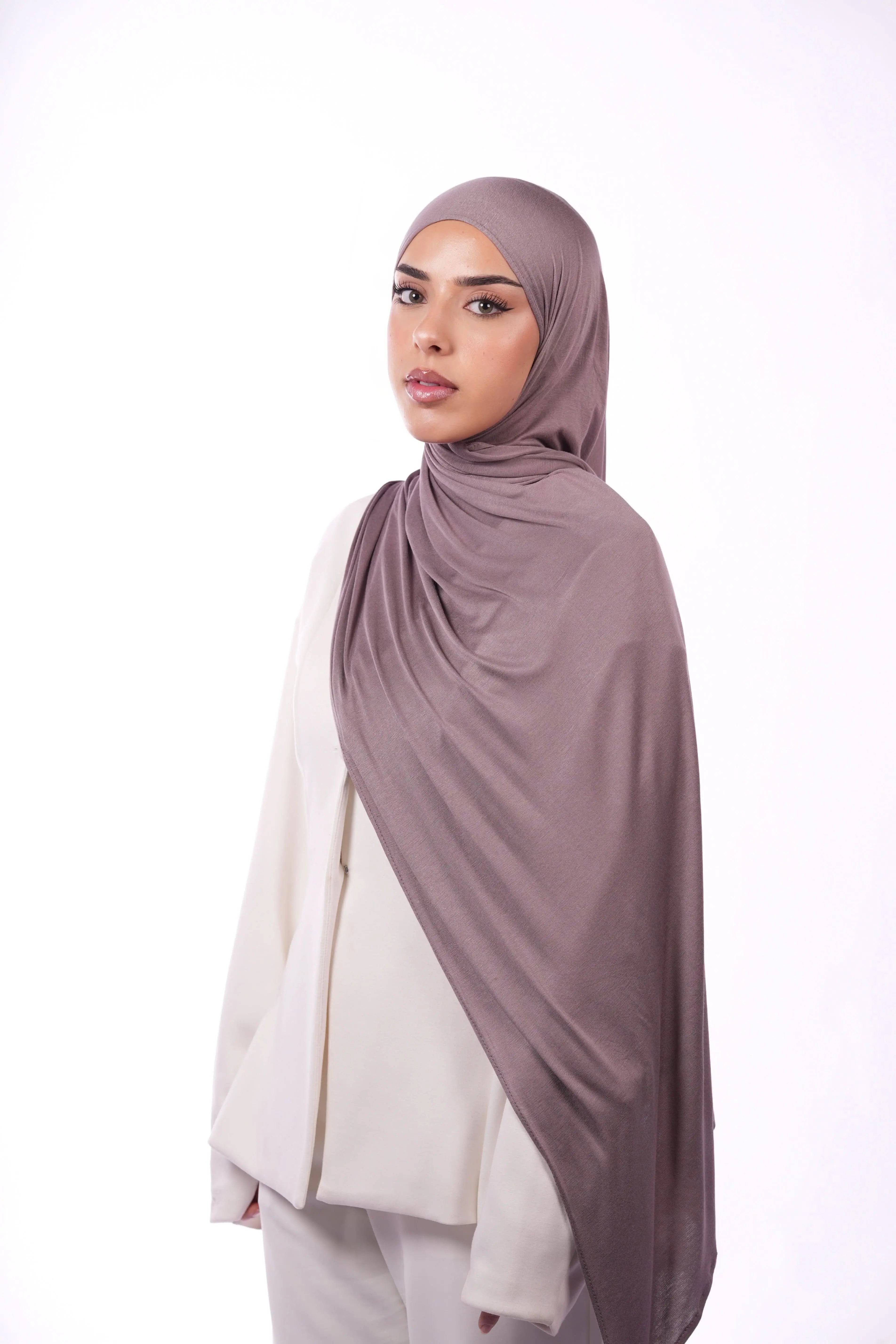 Bamboo Jersey - lavender grey Losyana.Shop