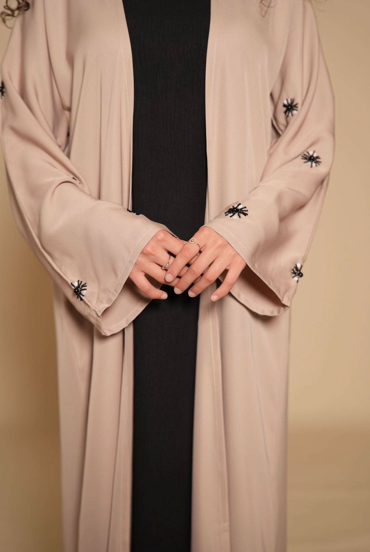French Abaya - beige - Losyana.Shop