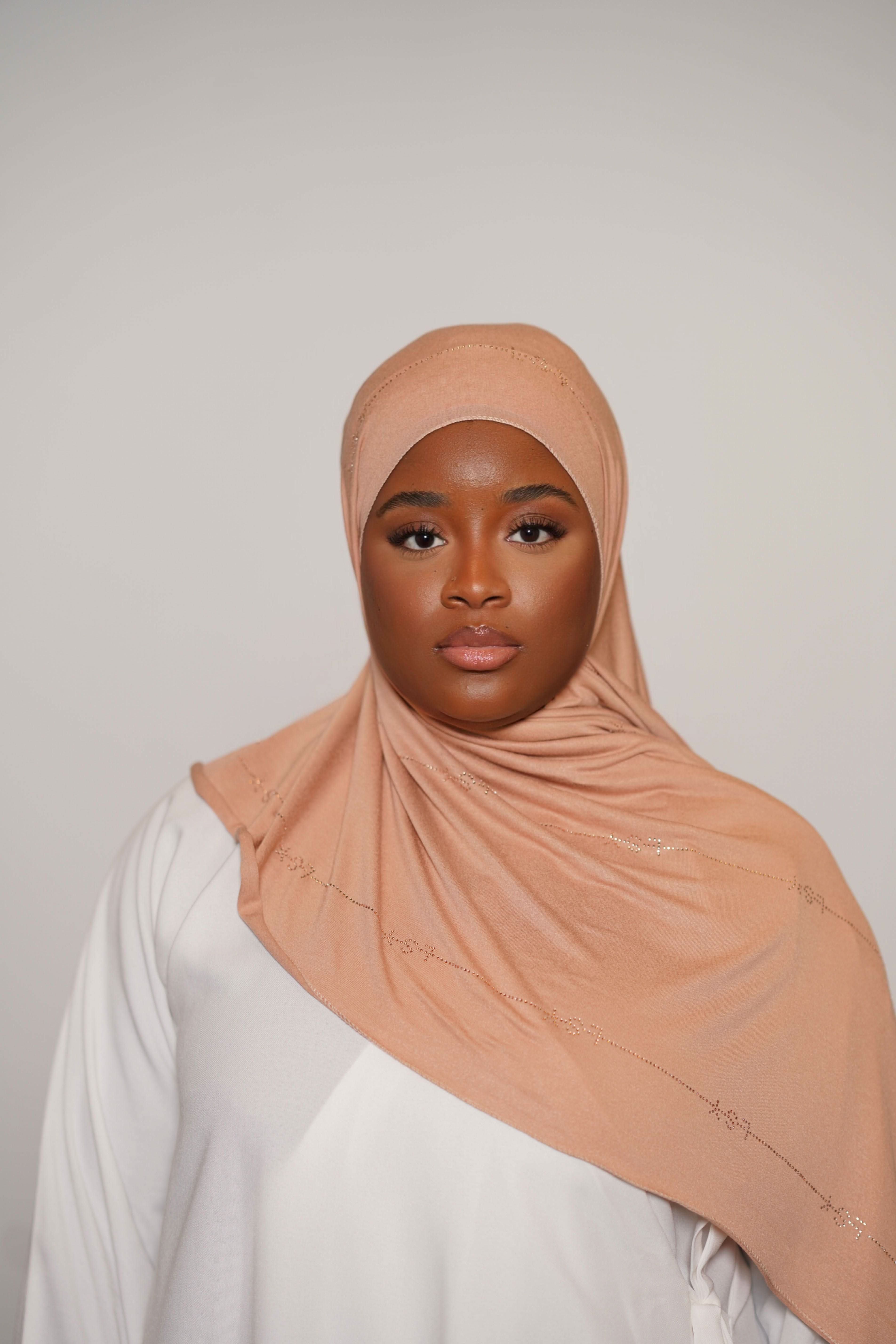 LSY Diamond Jersey - apricot - Losyana.Shop