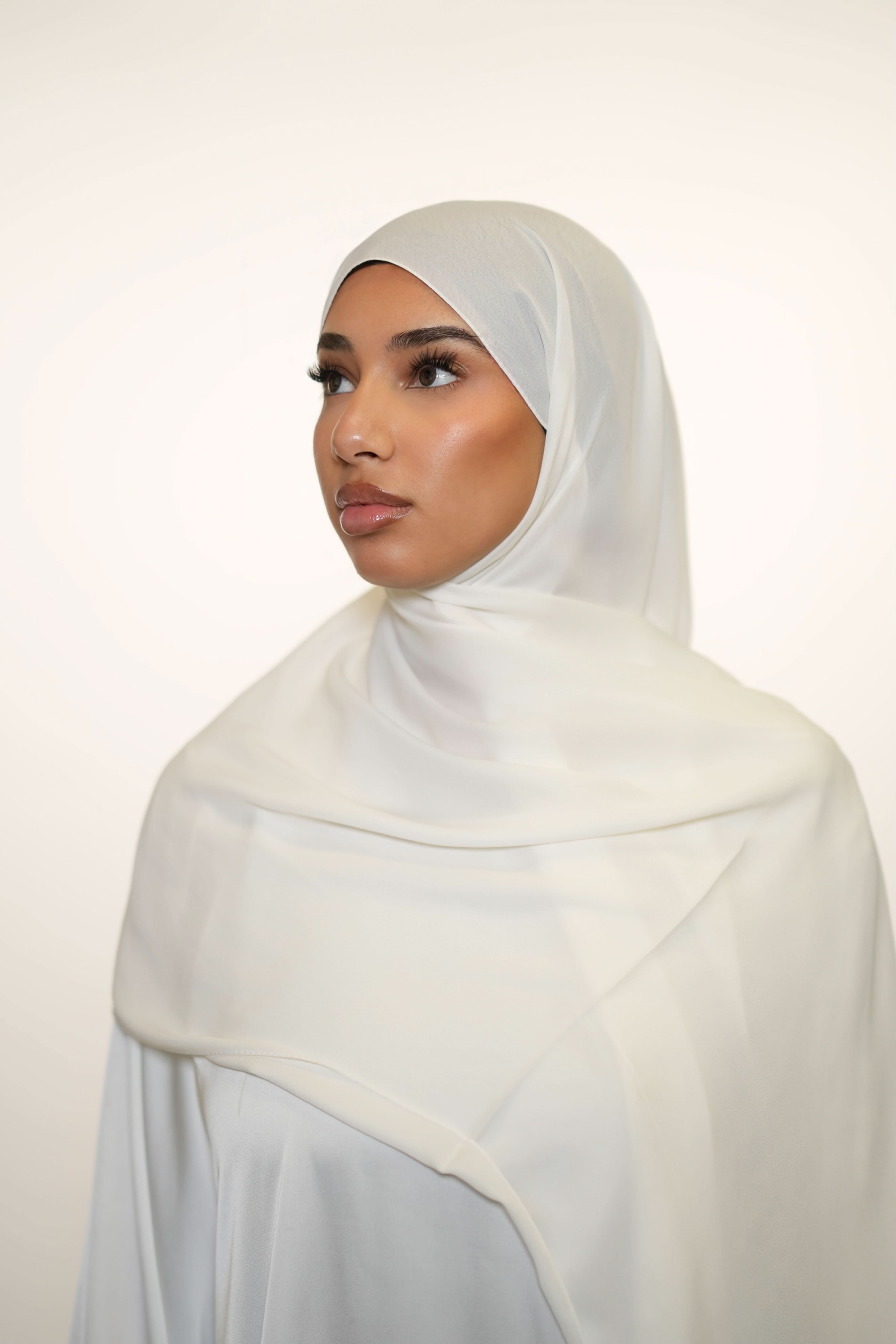 Crepe - White - Losyana.Shop