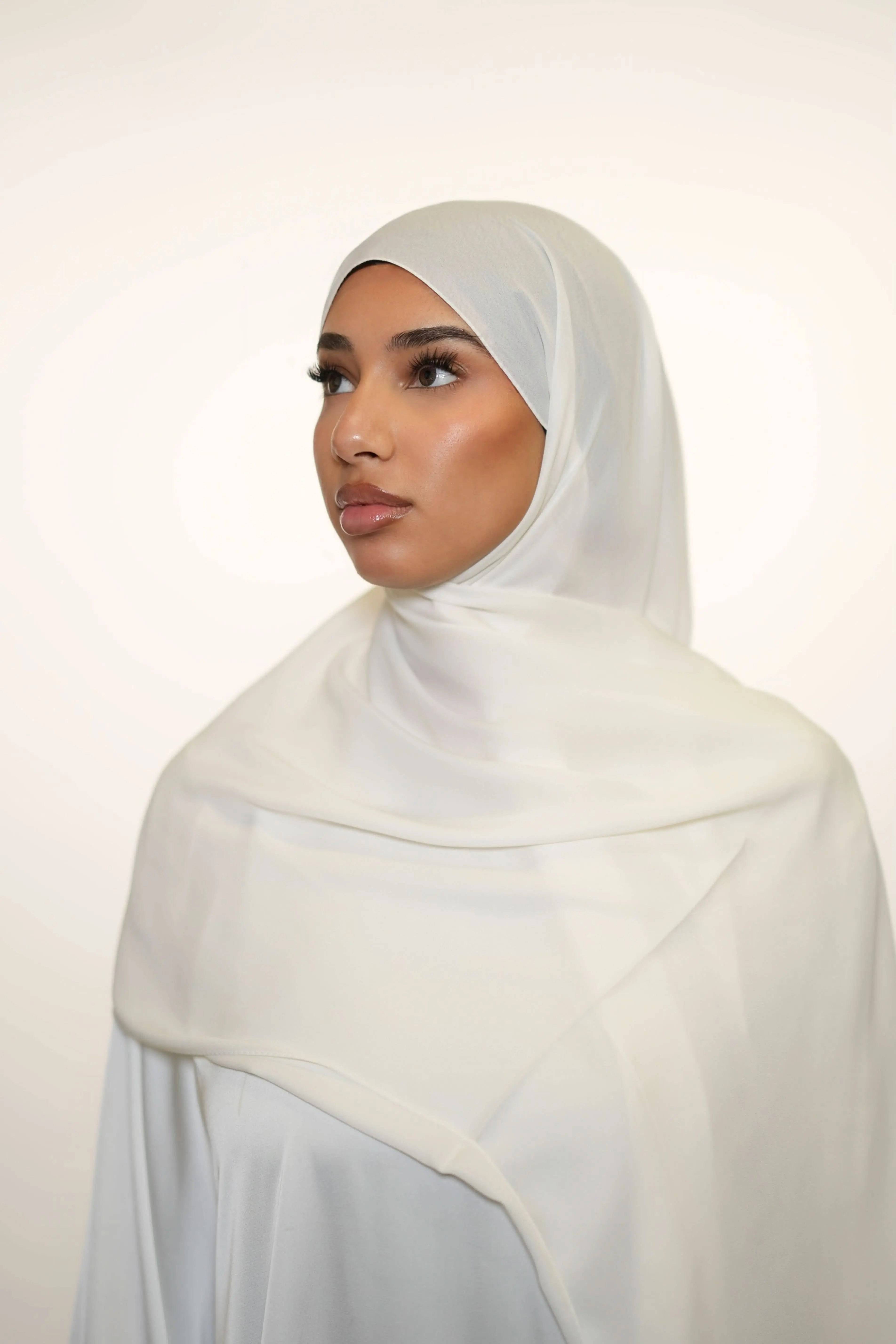 Crepe - White - Losyana.Shop