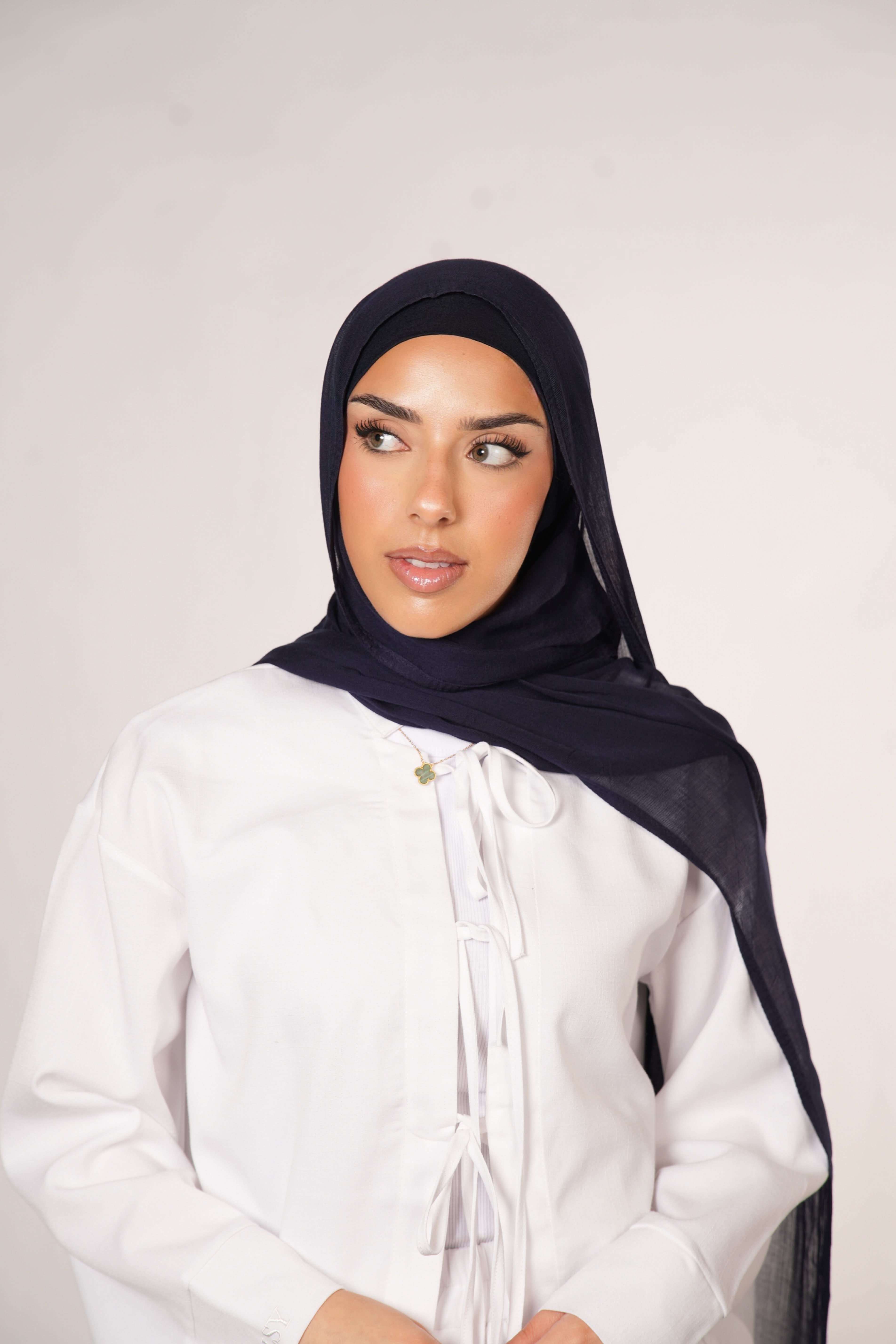 MODAL HIJAB - NAVY - Losyana.Shop