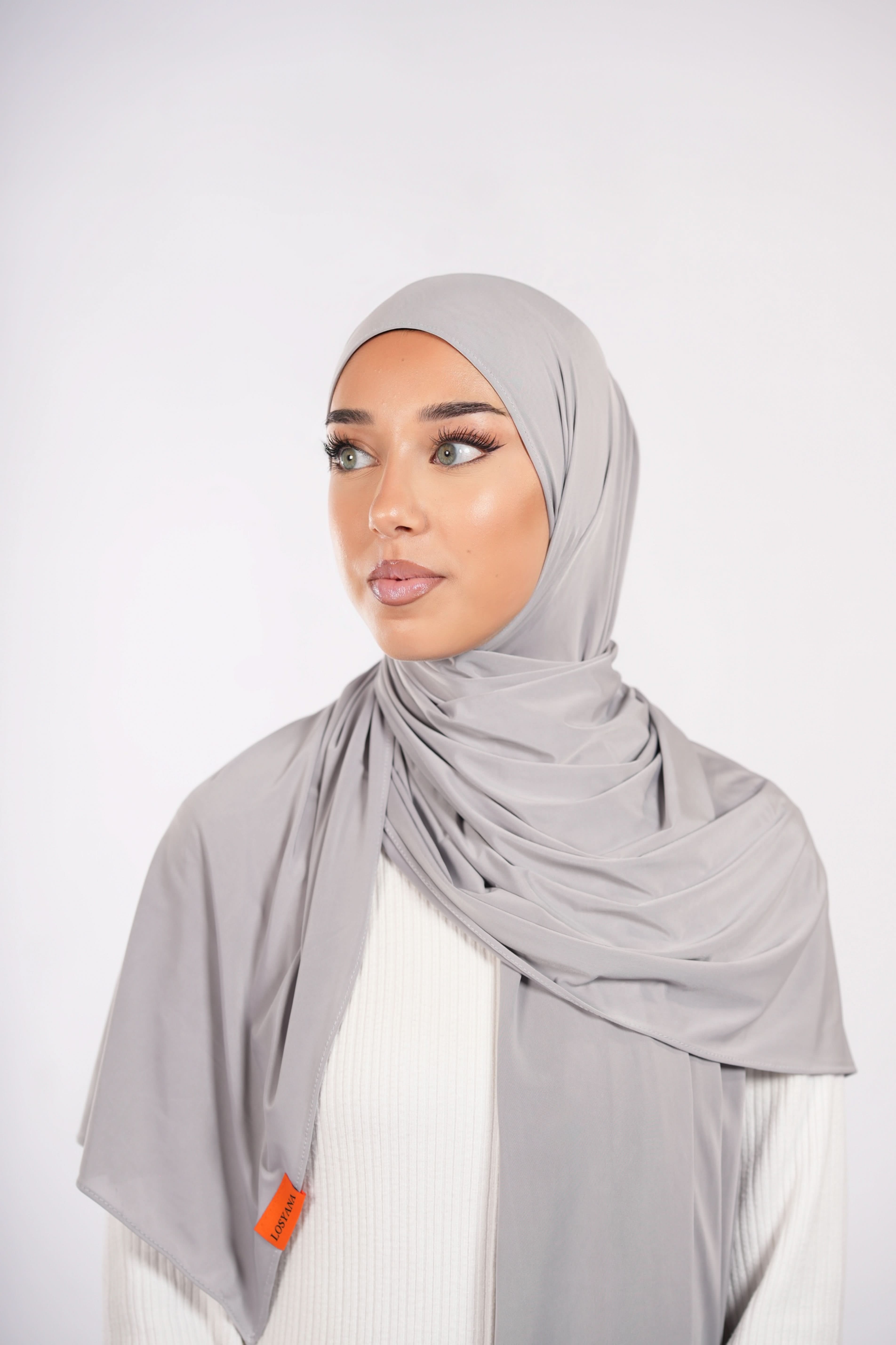 Liquid Jersey - Light grey - Losyana.Shop