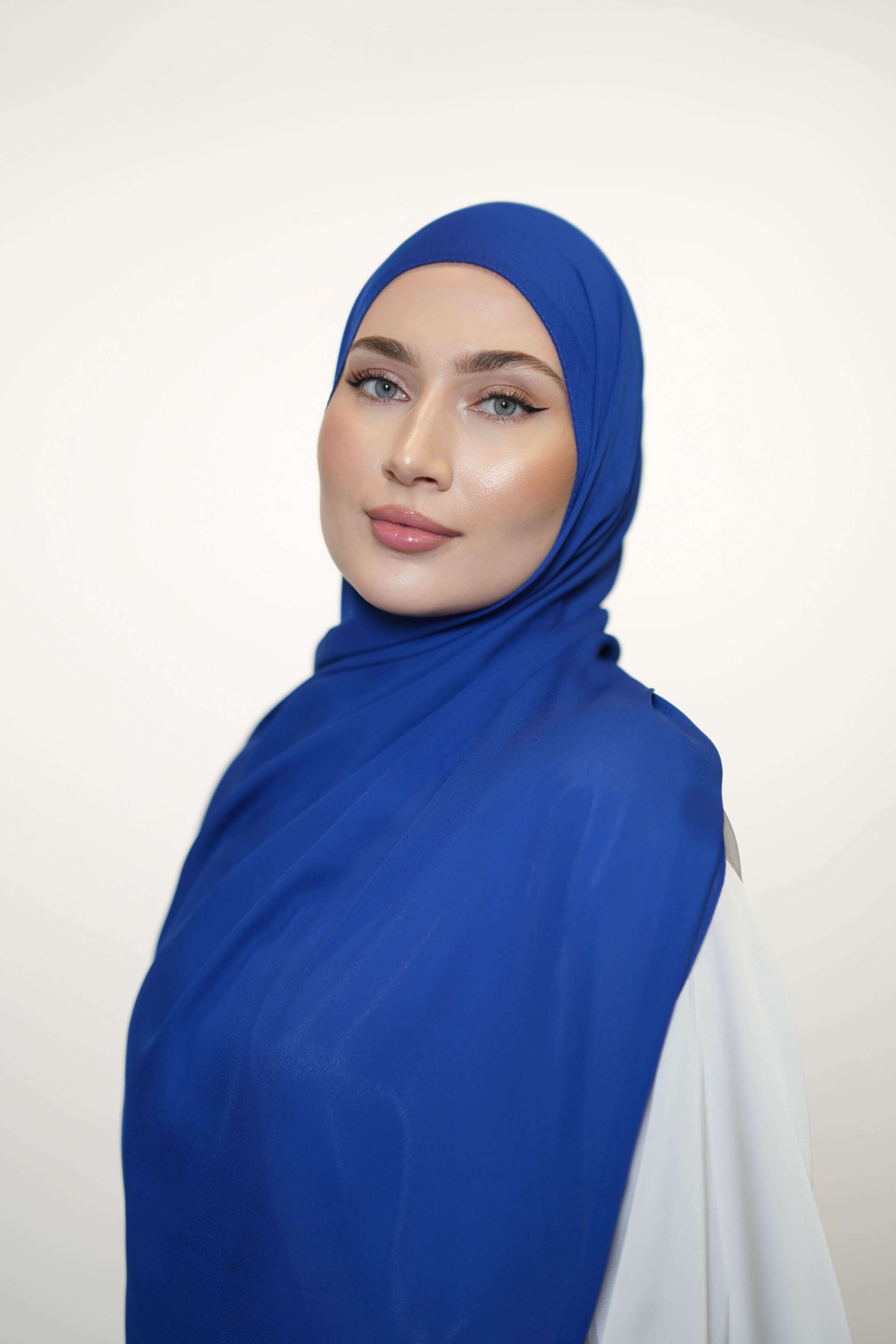 Crepe - marina blue - Losyana.Shop