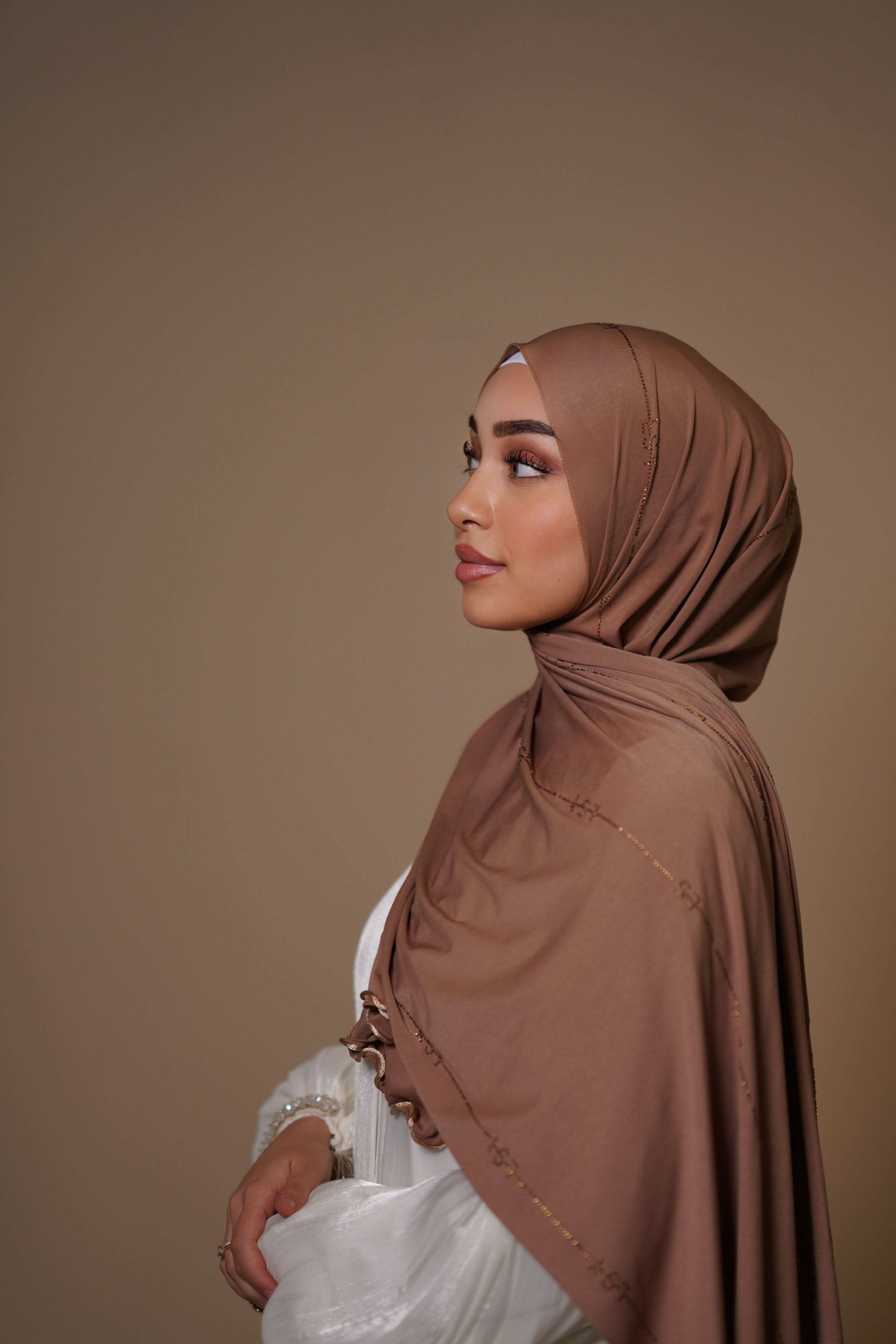 LSY Diamond Premium Jersey - caramel - Losyana.Shop
