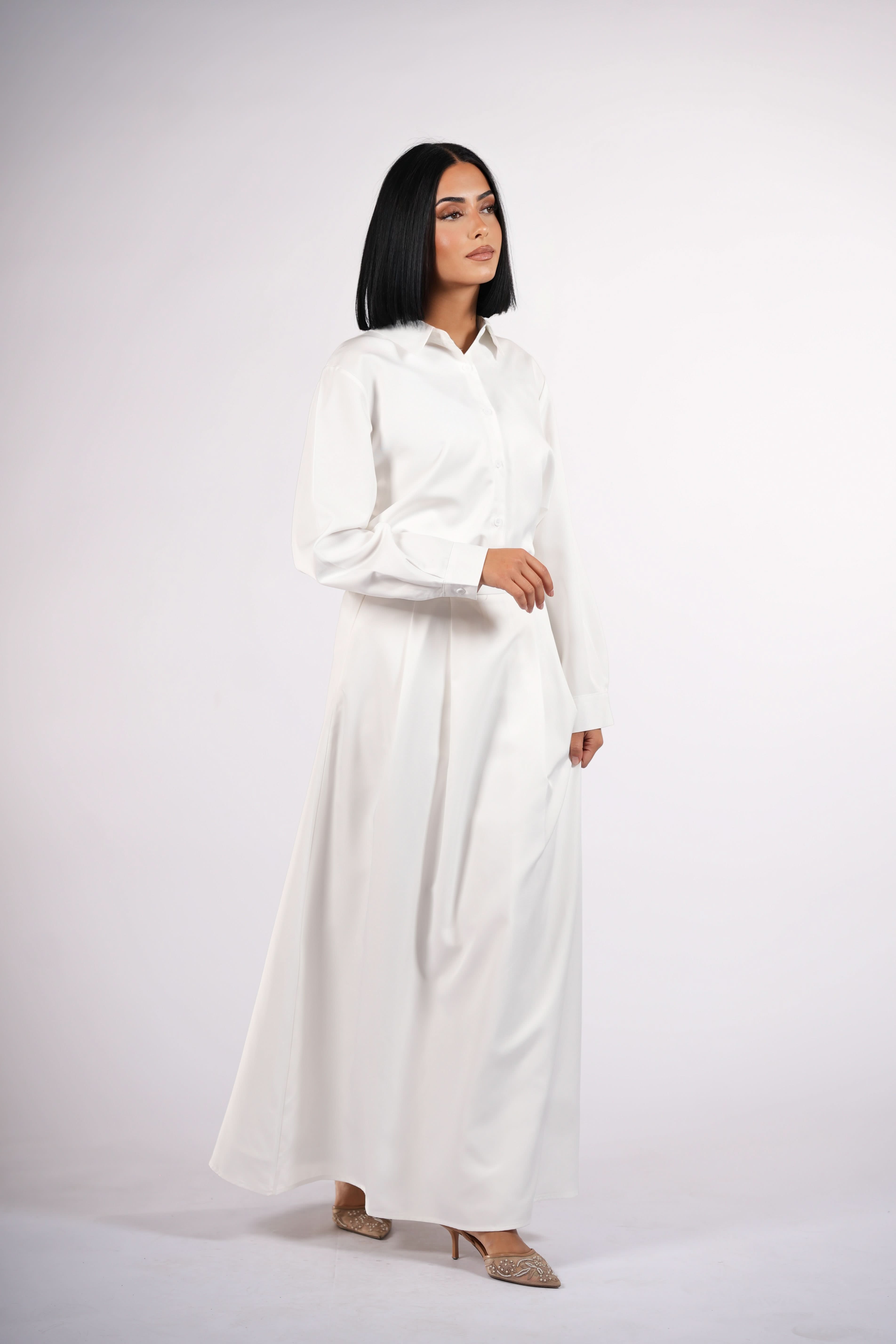 timeless blouse - white - Losyana.Shop