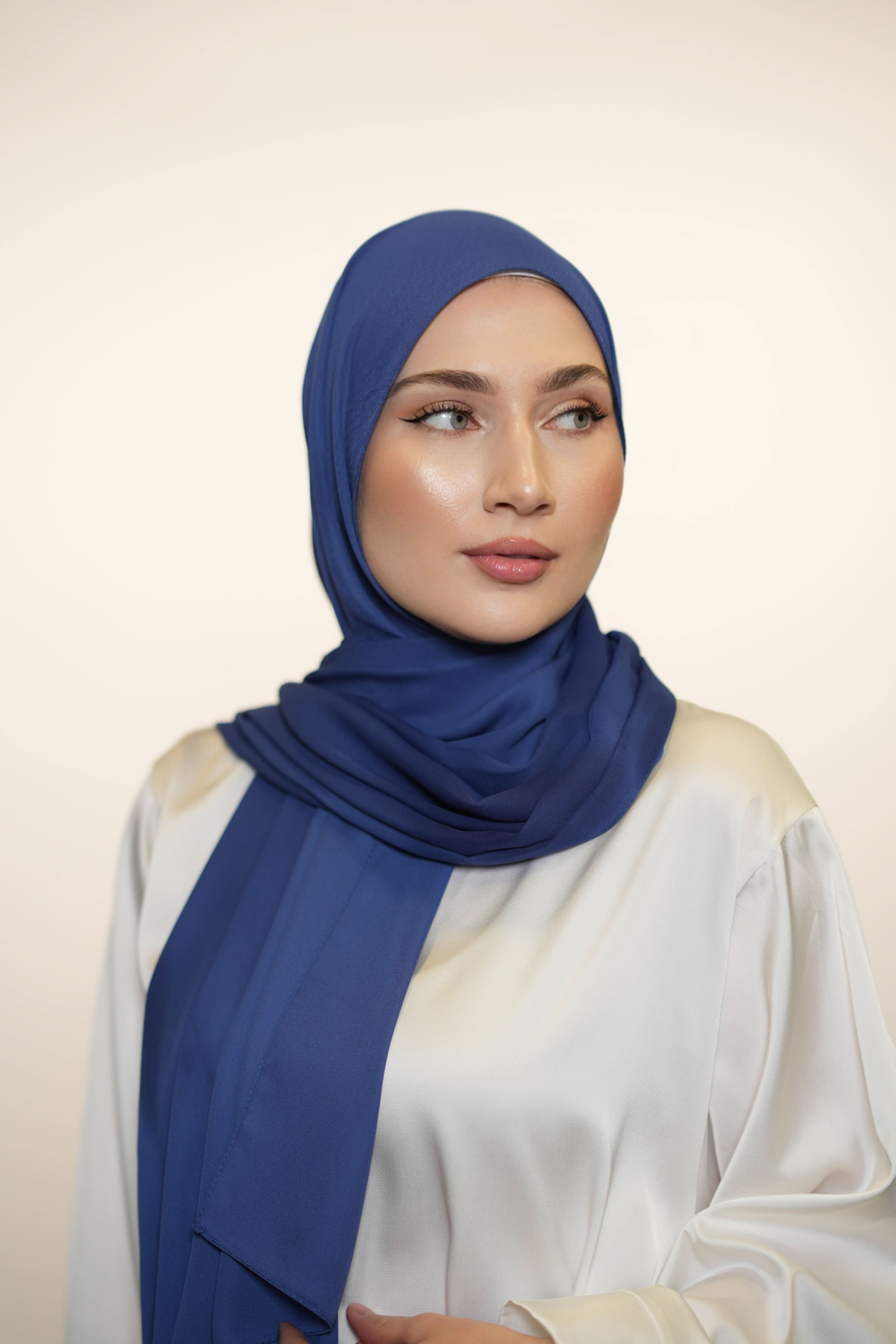 Crepe - dark blue - Losyana.Shop