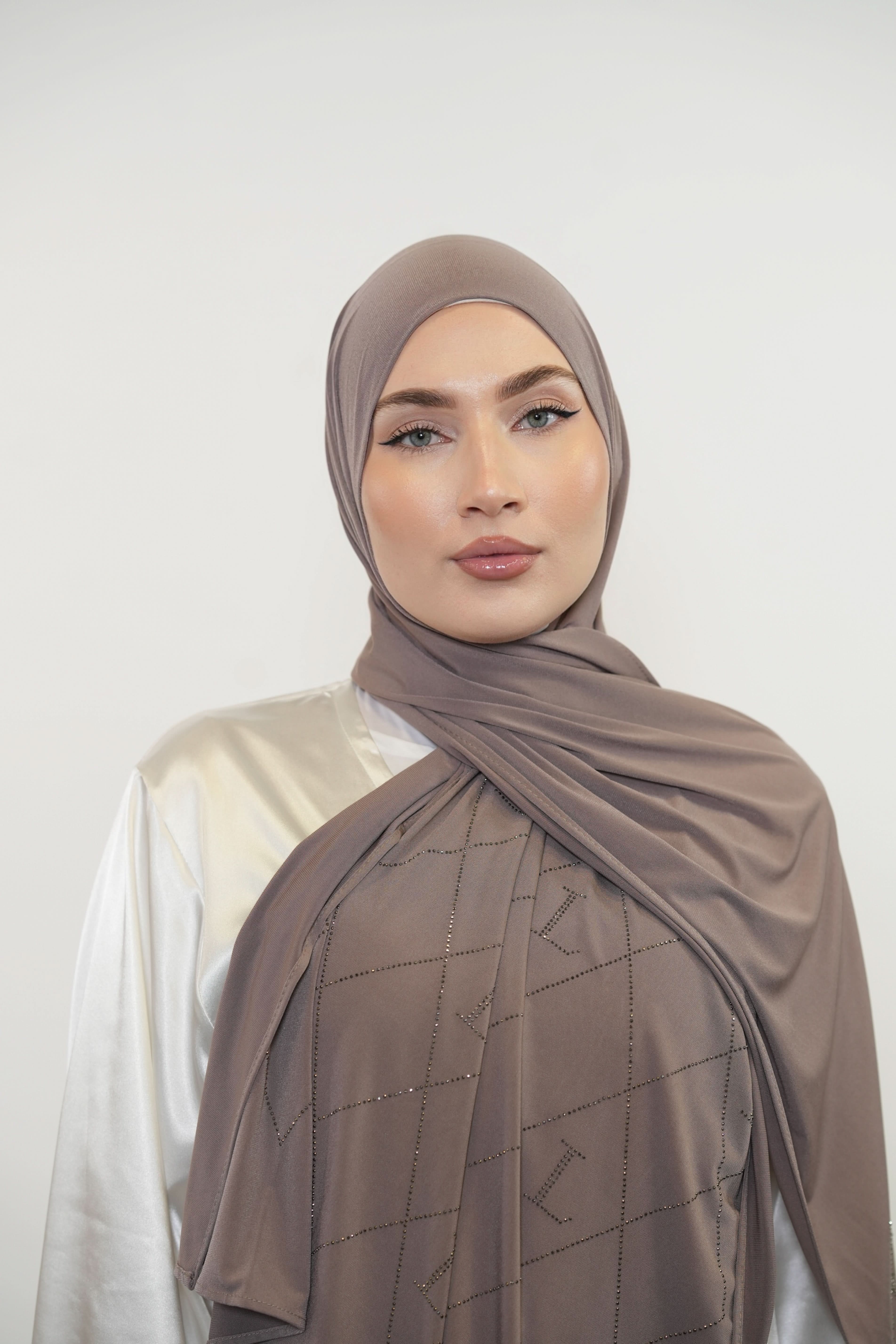 Premium Jersey Strass “L” - wood - Losyana.Shop