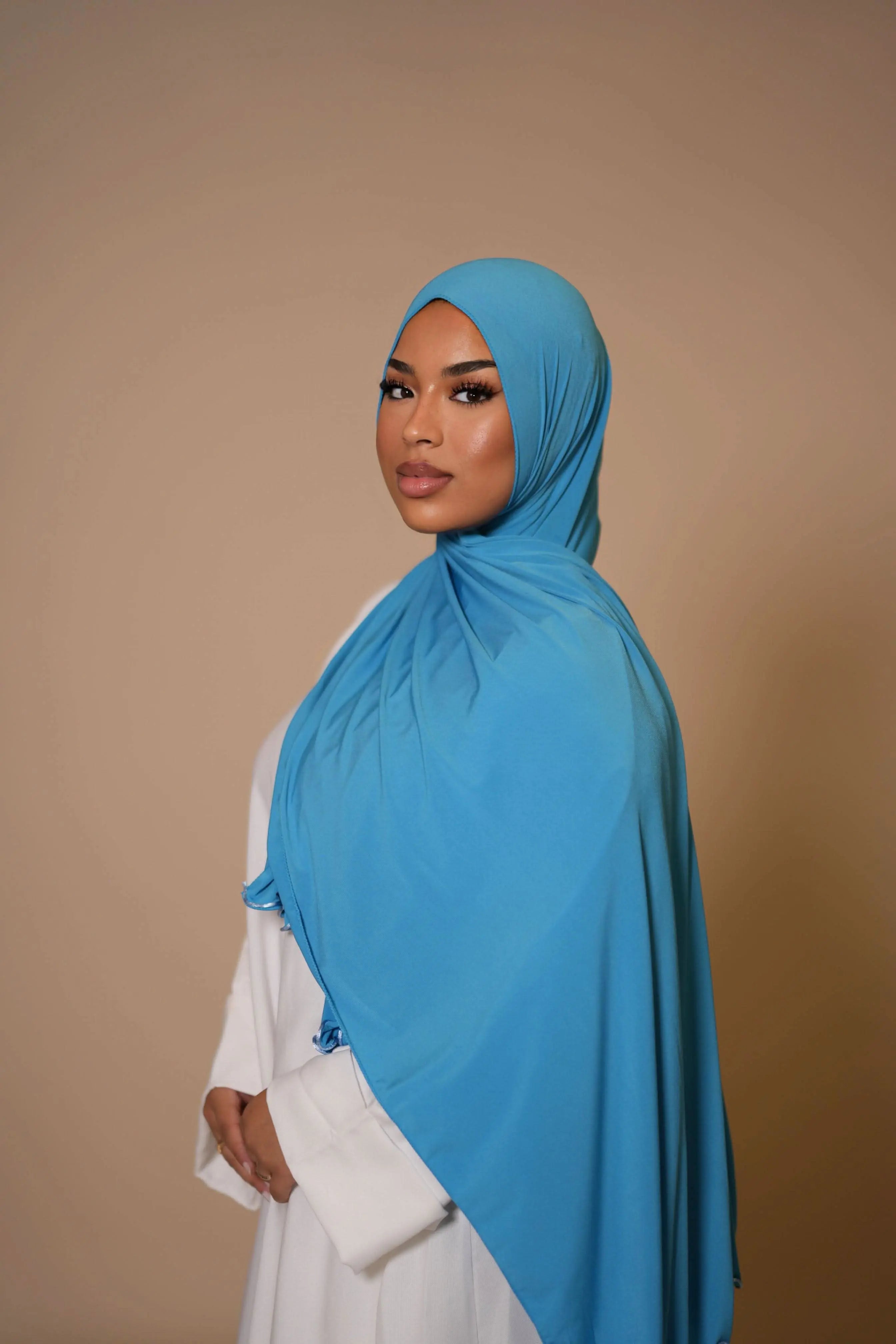 Premium Jersey Line - cyan blue - Losyana.Shop