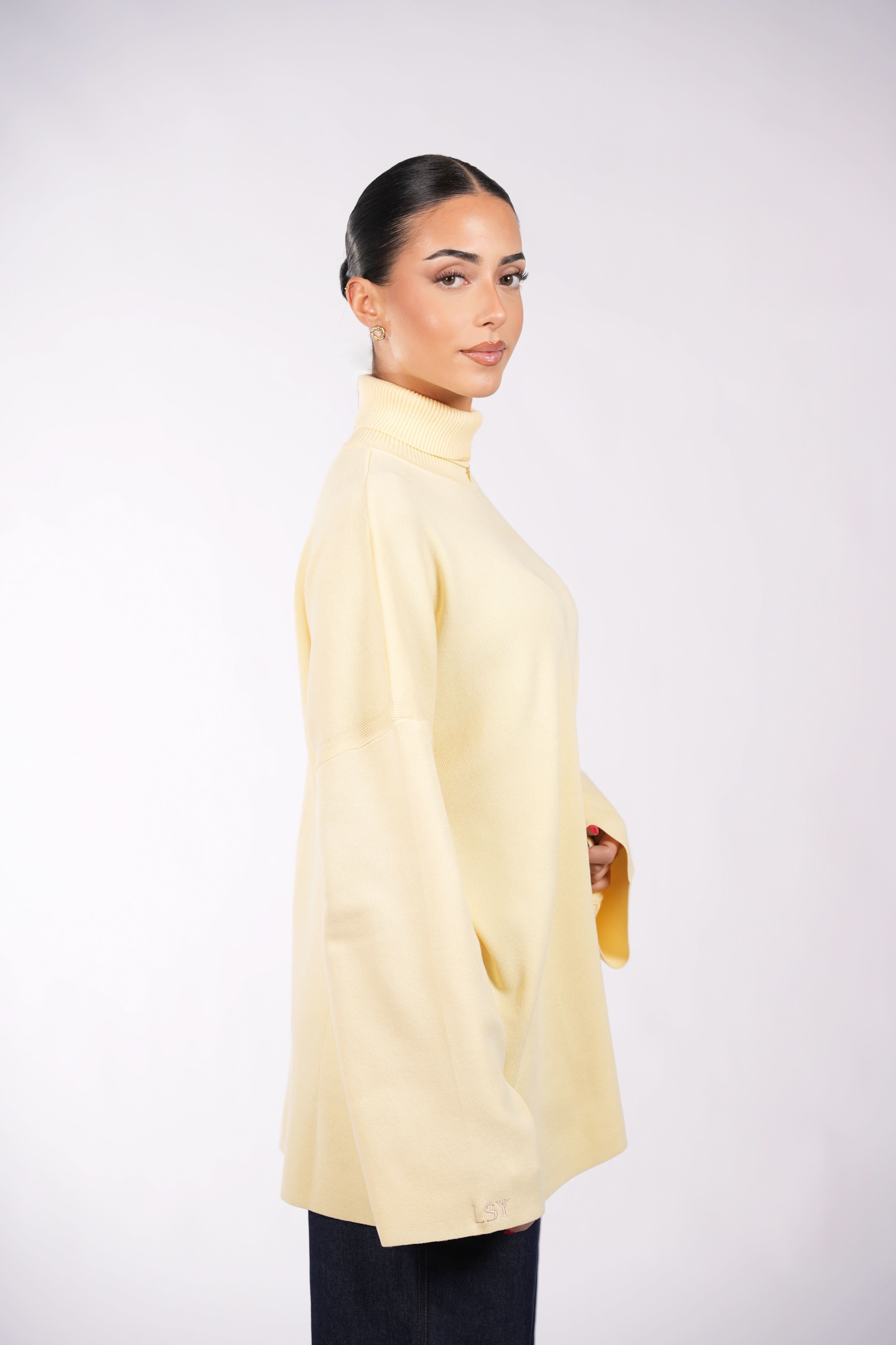 vienna luxury knit - butter yellow