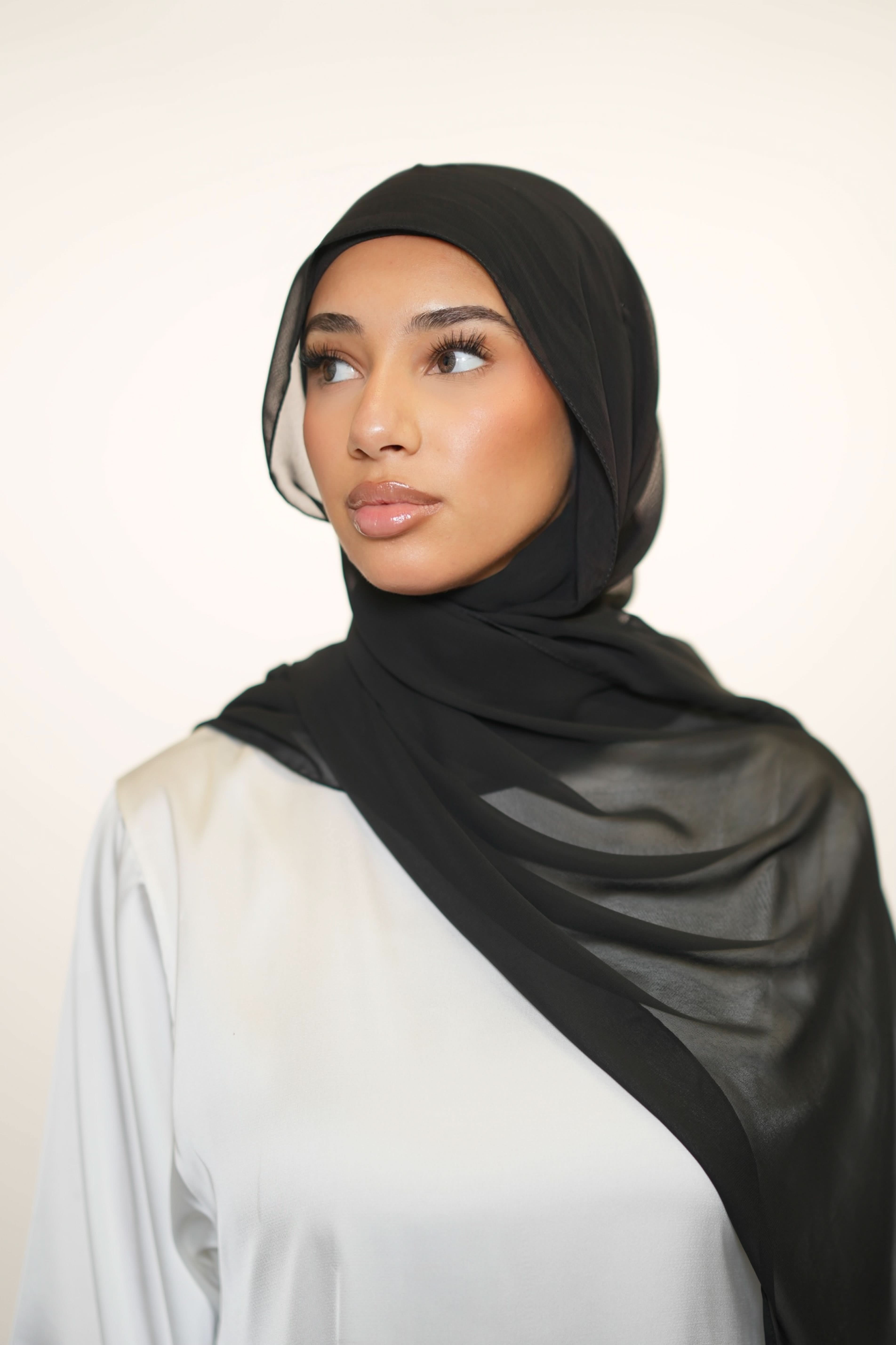 Chiffon - Black - Losyana.Shop