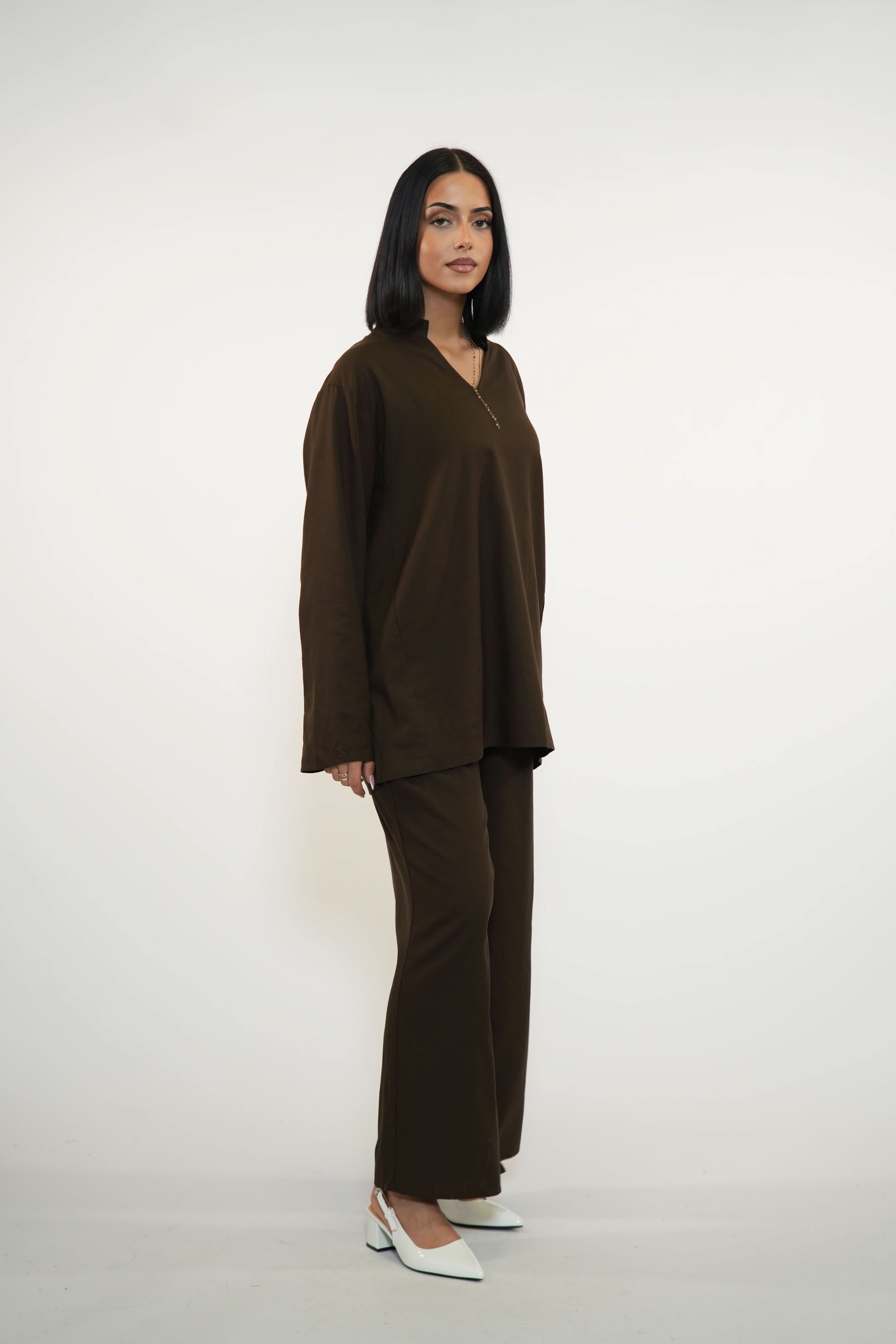 SICILIAN BREEZE SET - BROWN SUGAR - Losyana.Shop