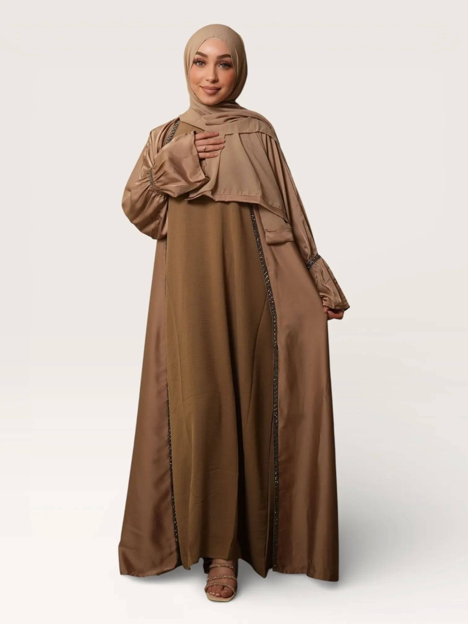 Satin Set - desert - Losyana.Shop