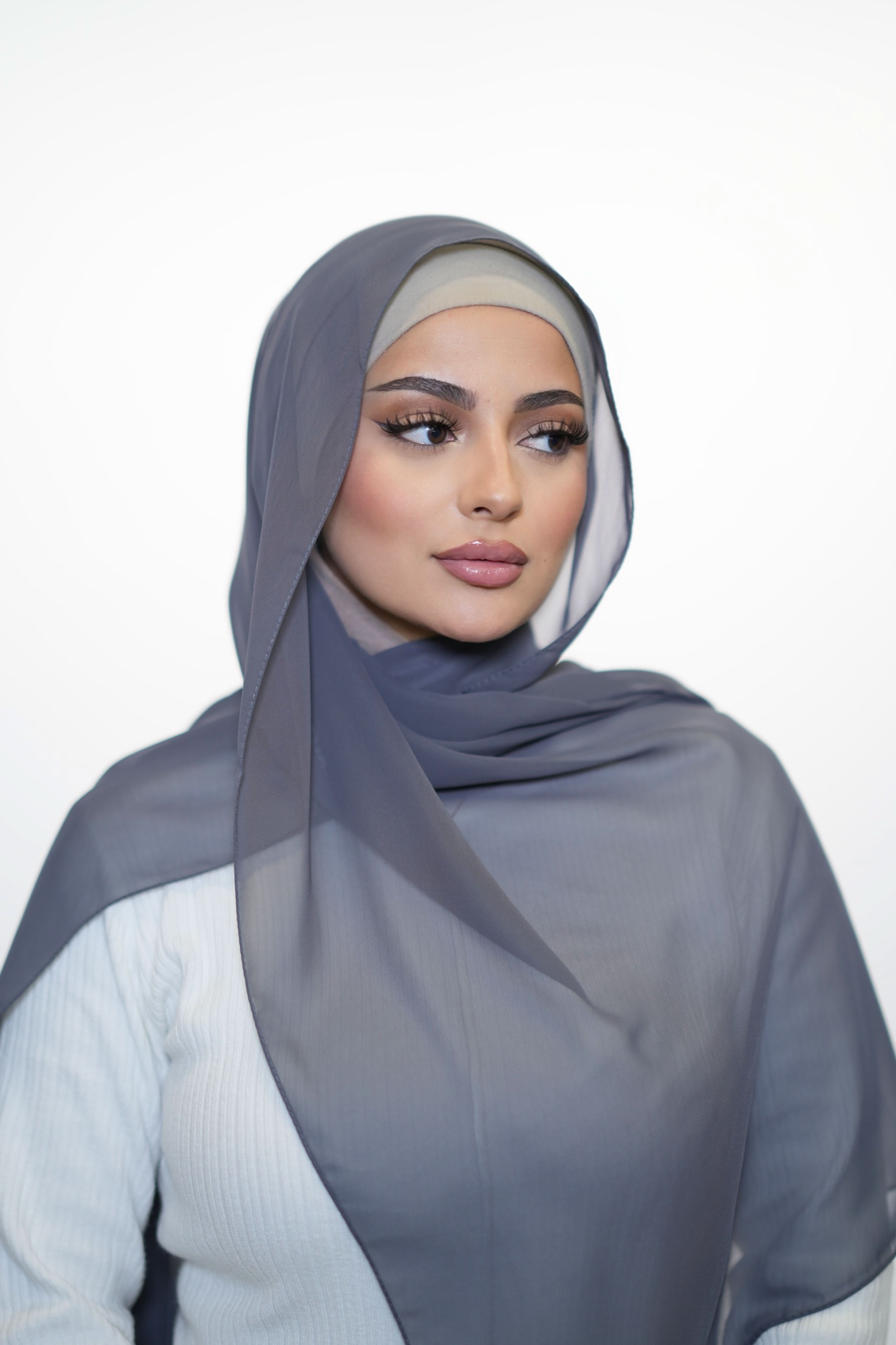 Chiffon - dark grey - Losyana.Shop