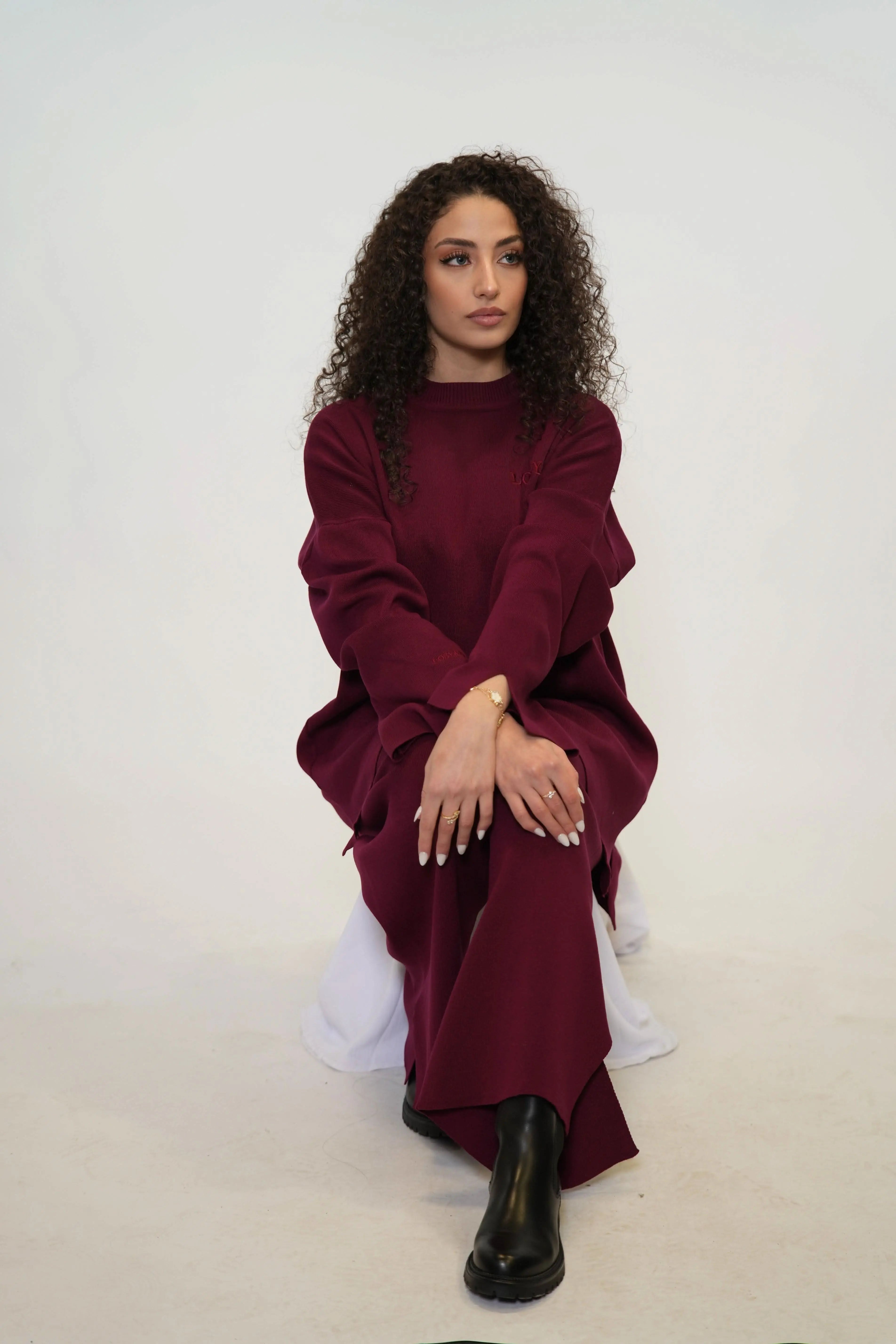 Signature Cotton Set - Bordeaux - Losyana.Shop