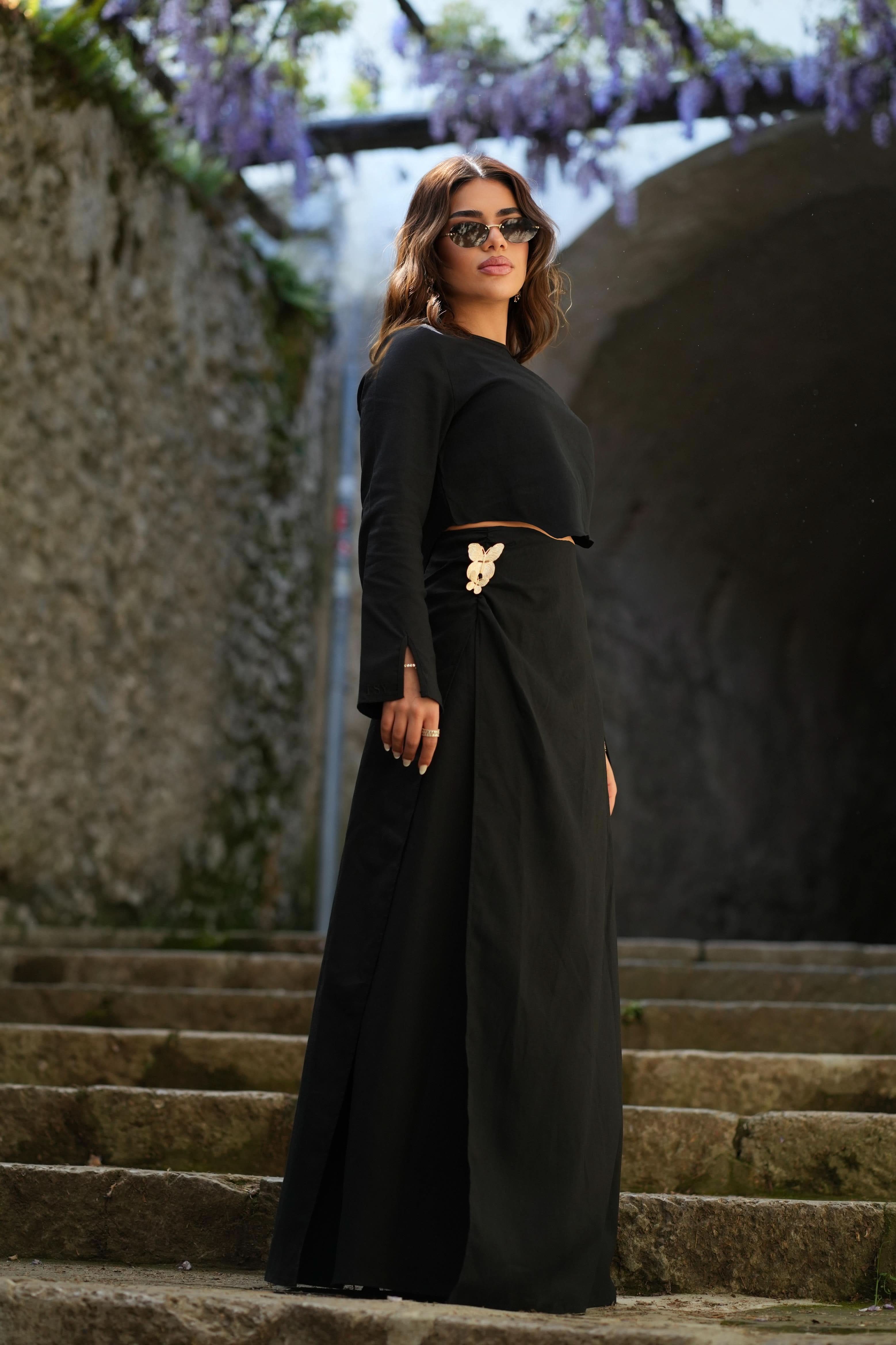 MEDITERRANCE SERENITY SET - BLACK - Losyana.Shop