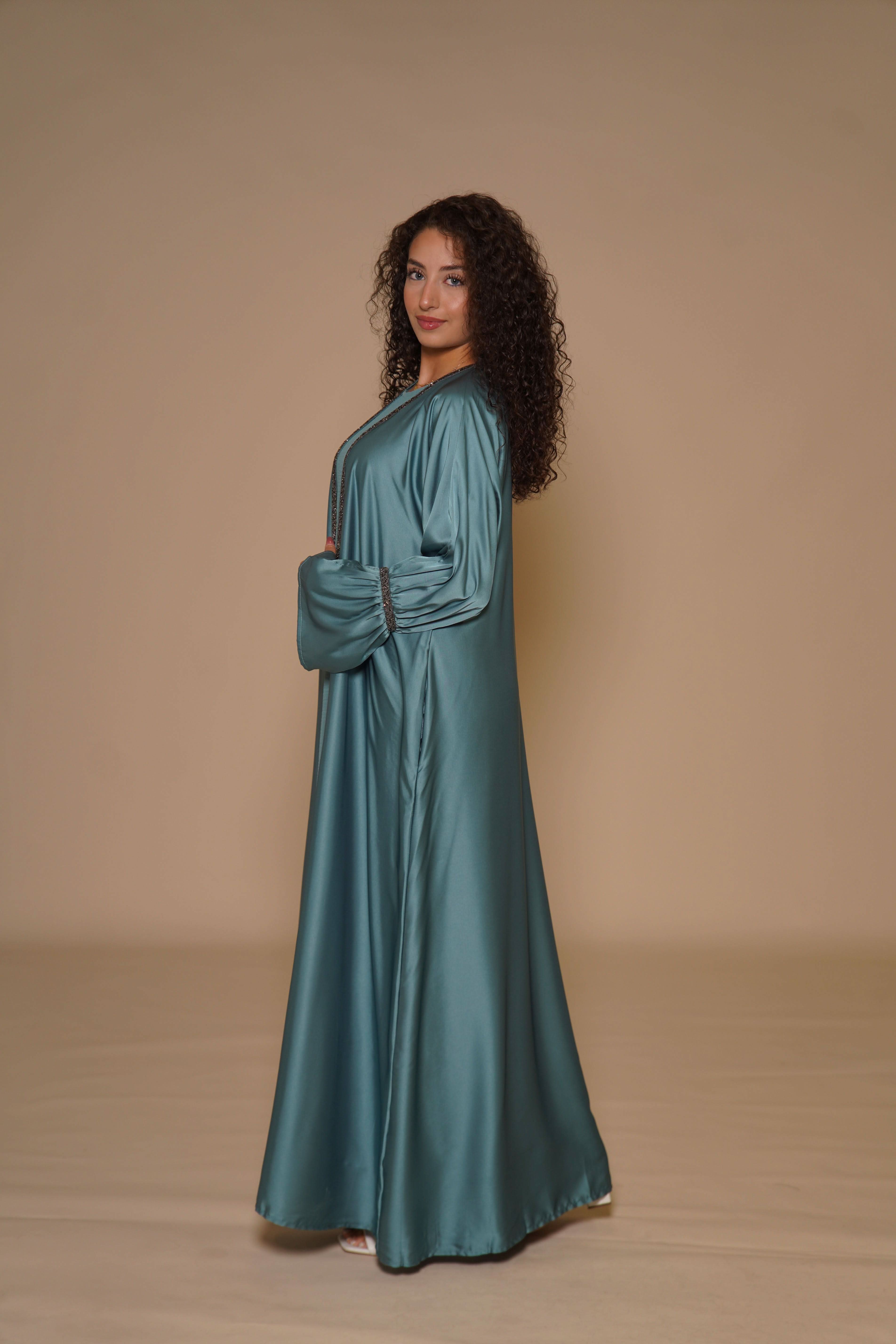 Satin Set - sky blue - Losyana.Shop