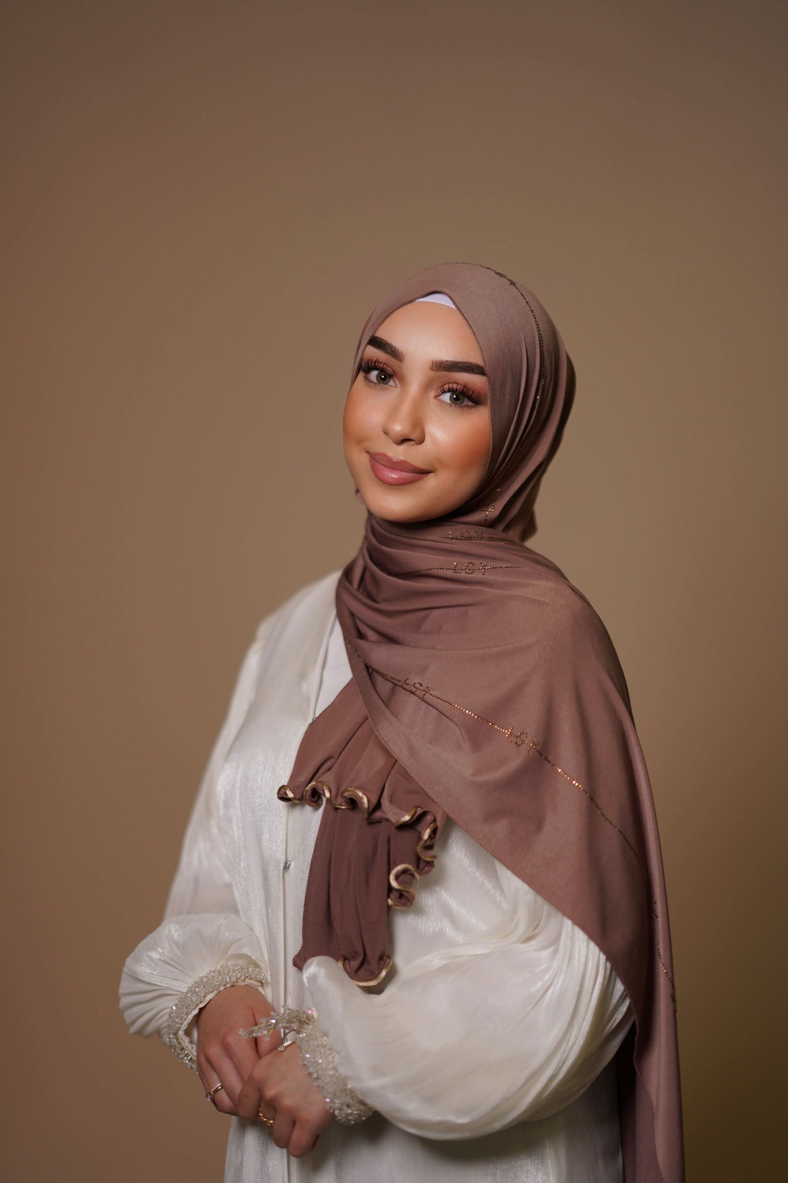 LSY Diamond Premium Jersey - nude brown - Losyana.Shop