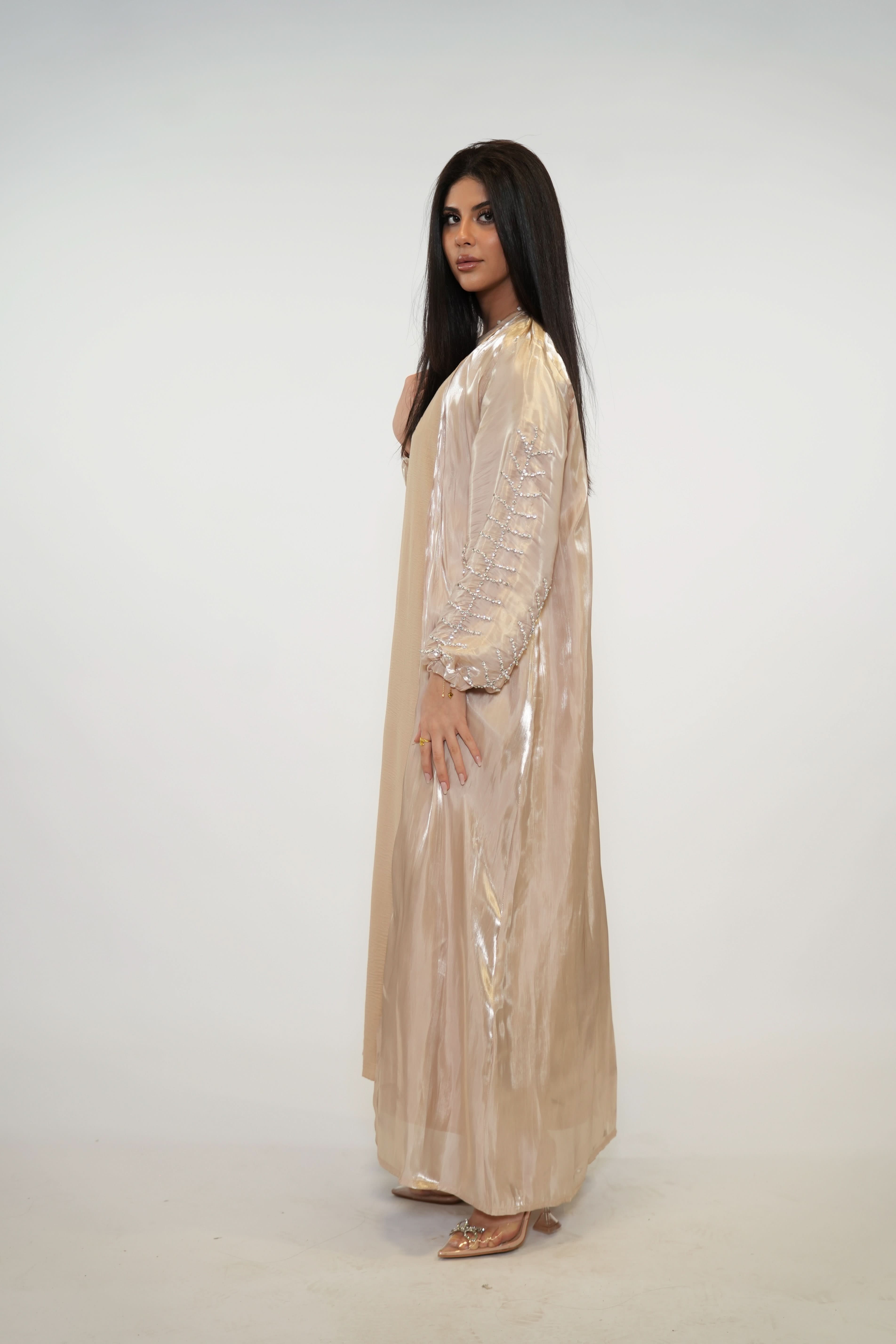 Pearl Abaya - beige - Losyana.Shop